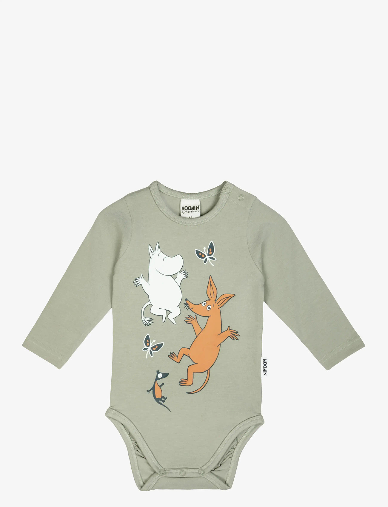 MUMIN - LEDIGHET BODY - langærmede heldragter - green - 0
