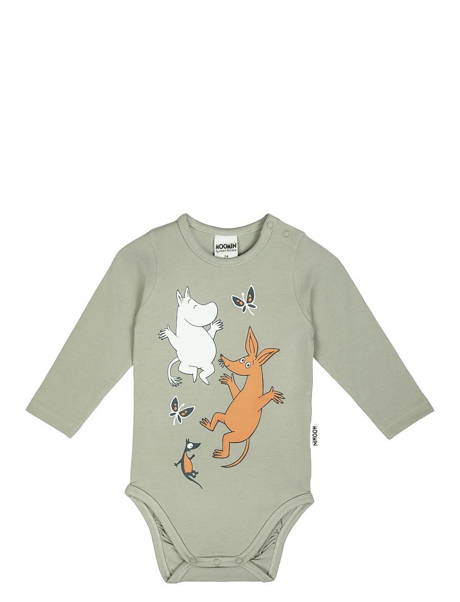 MOOMIN - LEDIGHET BODY - À manches longues - green - 0
