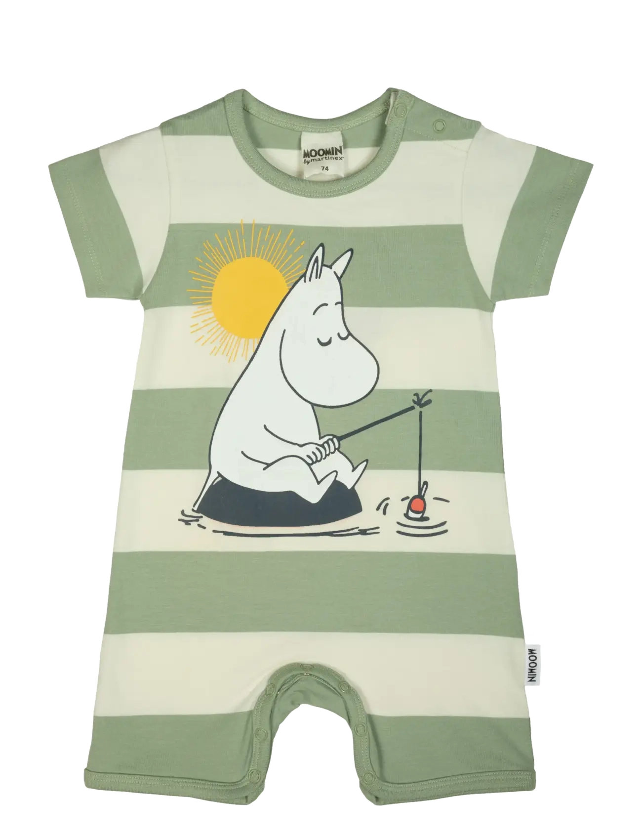 MUMIN LEDIGHET PLAYSUIT - Moomin by Martinex - GREEN / green