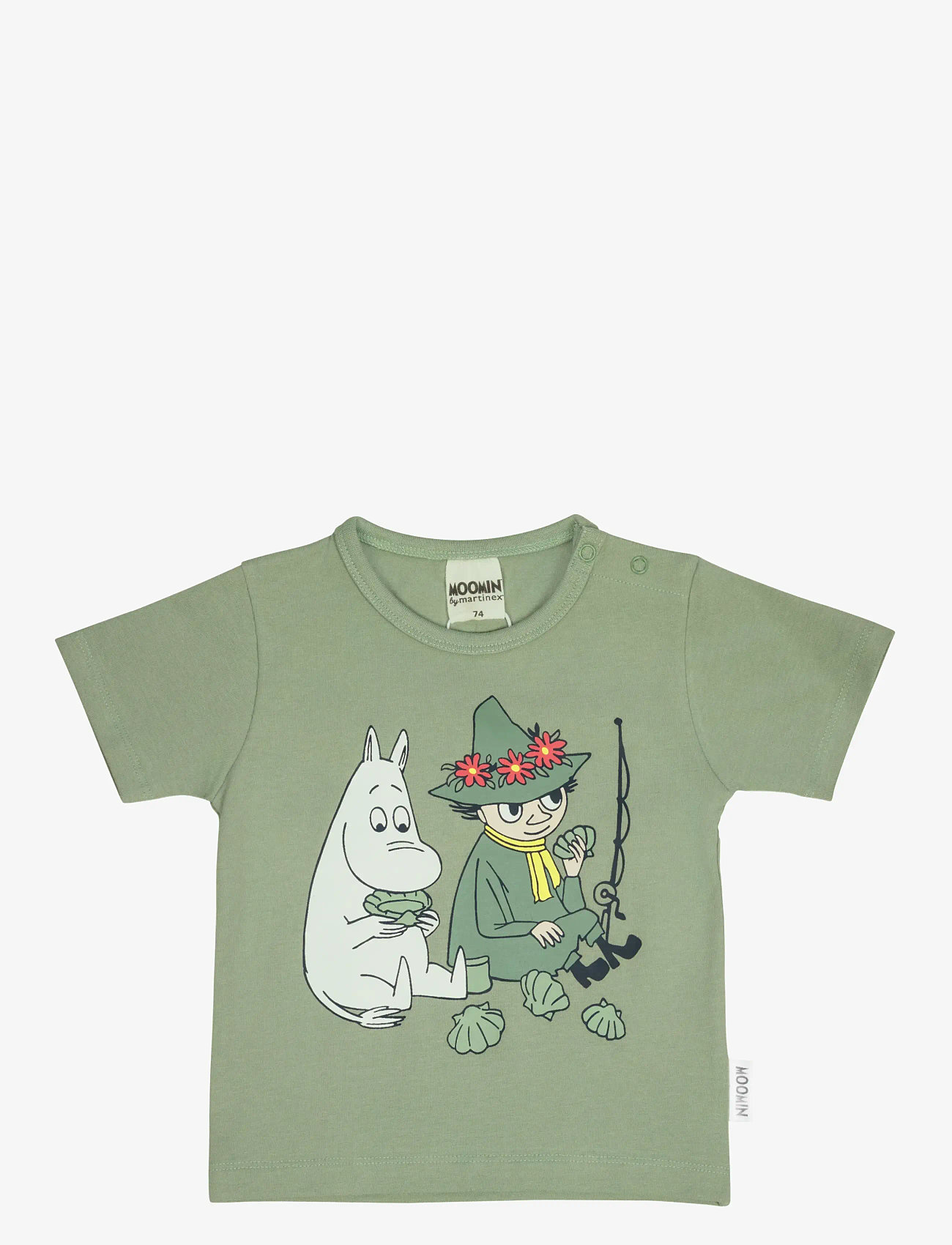 MUMIN - LEDIGHET SHORTS SET - sets with short-sleeved t-shirt - green - 2