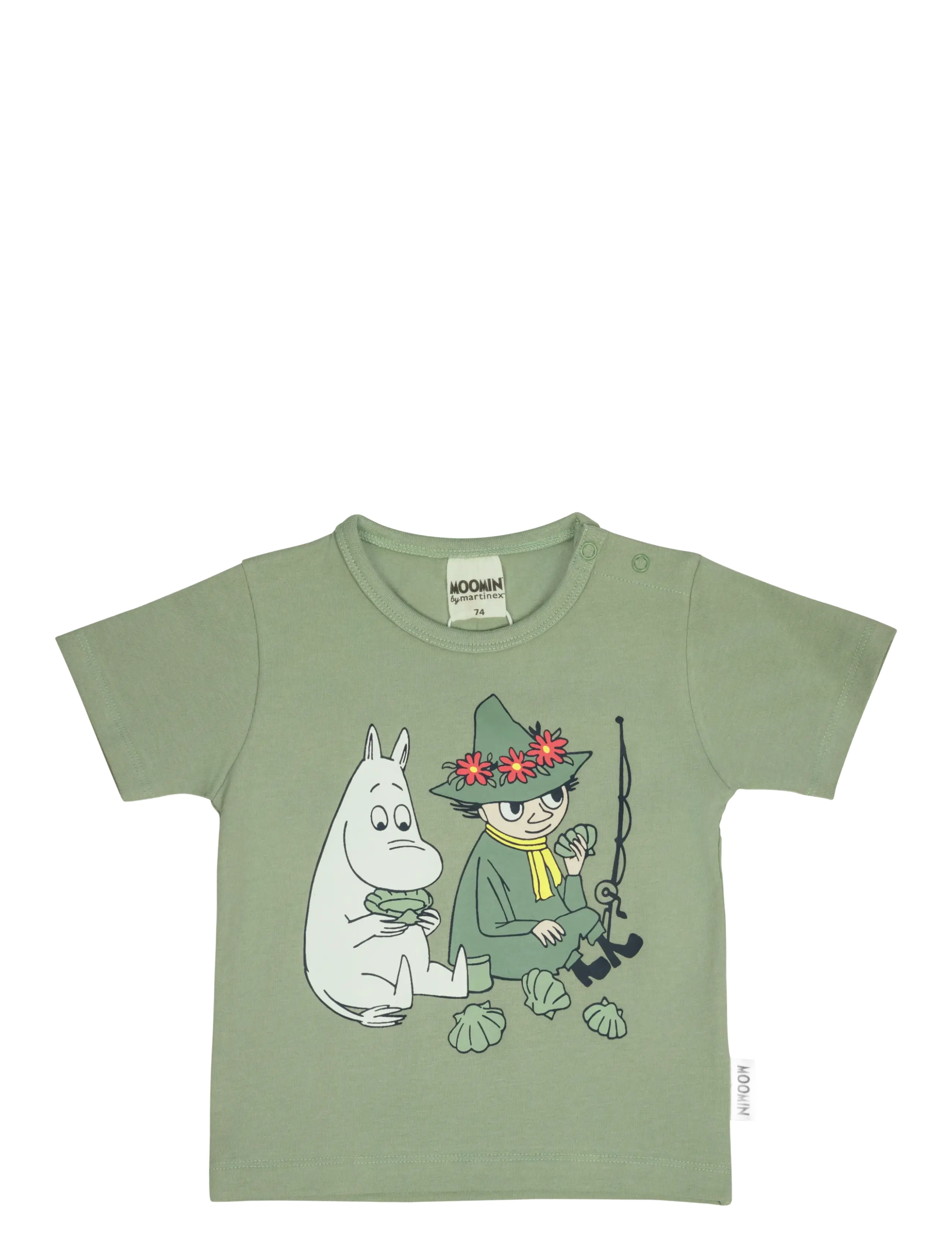 MOOMIN - LEDIGHET SHORTS SET - sets with short-sleeved t-shirt - green - 2
