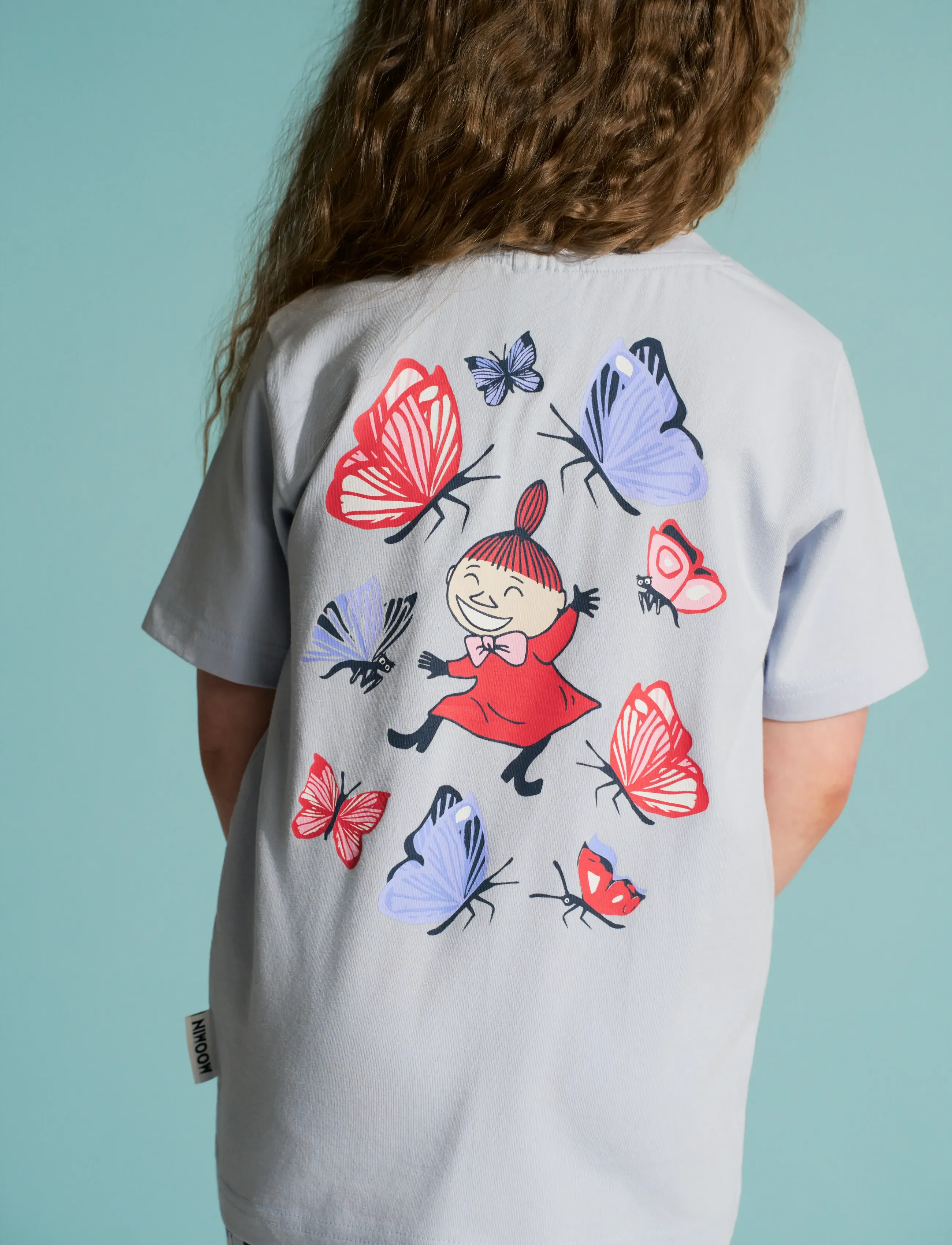 MOOMIN - FJÄRILSPARK T-SHIRT - t-shirts à manches courtes - blue - 2