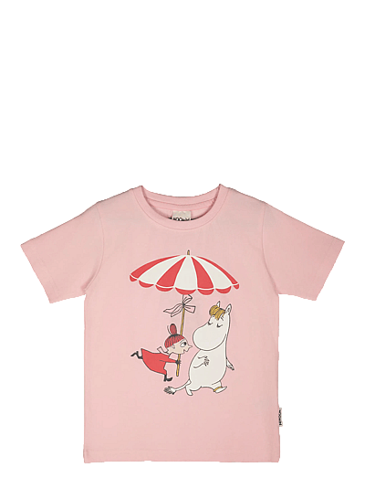 MOOMIN SNÄCKSTRAND T-SHIRT - T-shirts - PINK / pink/rose