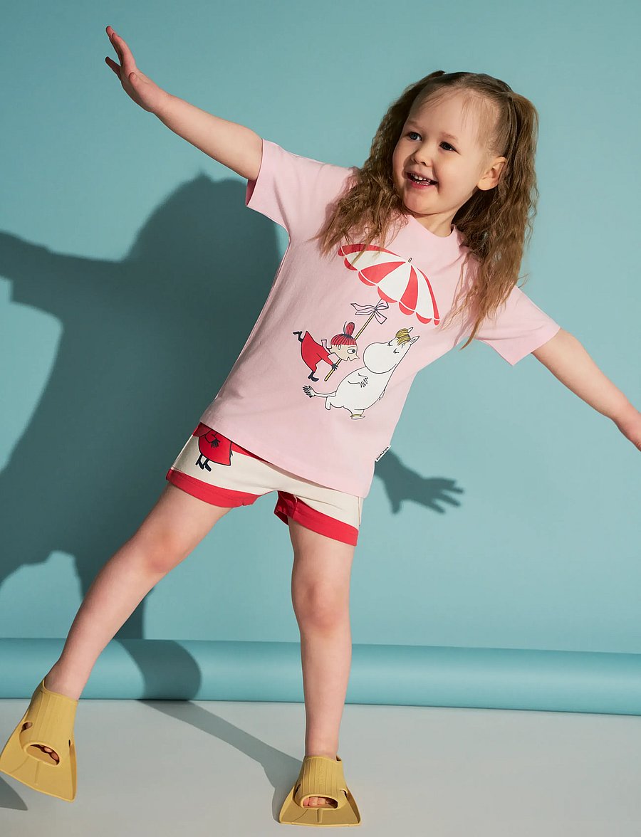 MOOMIN - SNÄCKSTRAND T-SHIRT - kurzärmelige - pink - 0