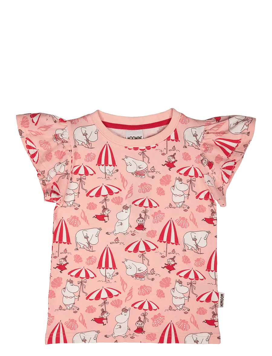 MOOMIN - SNÄCKSTRAND T-SHIRT - korte mouwen - pink - 1