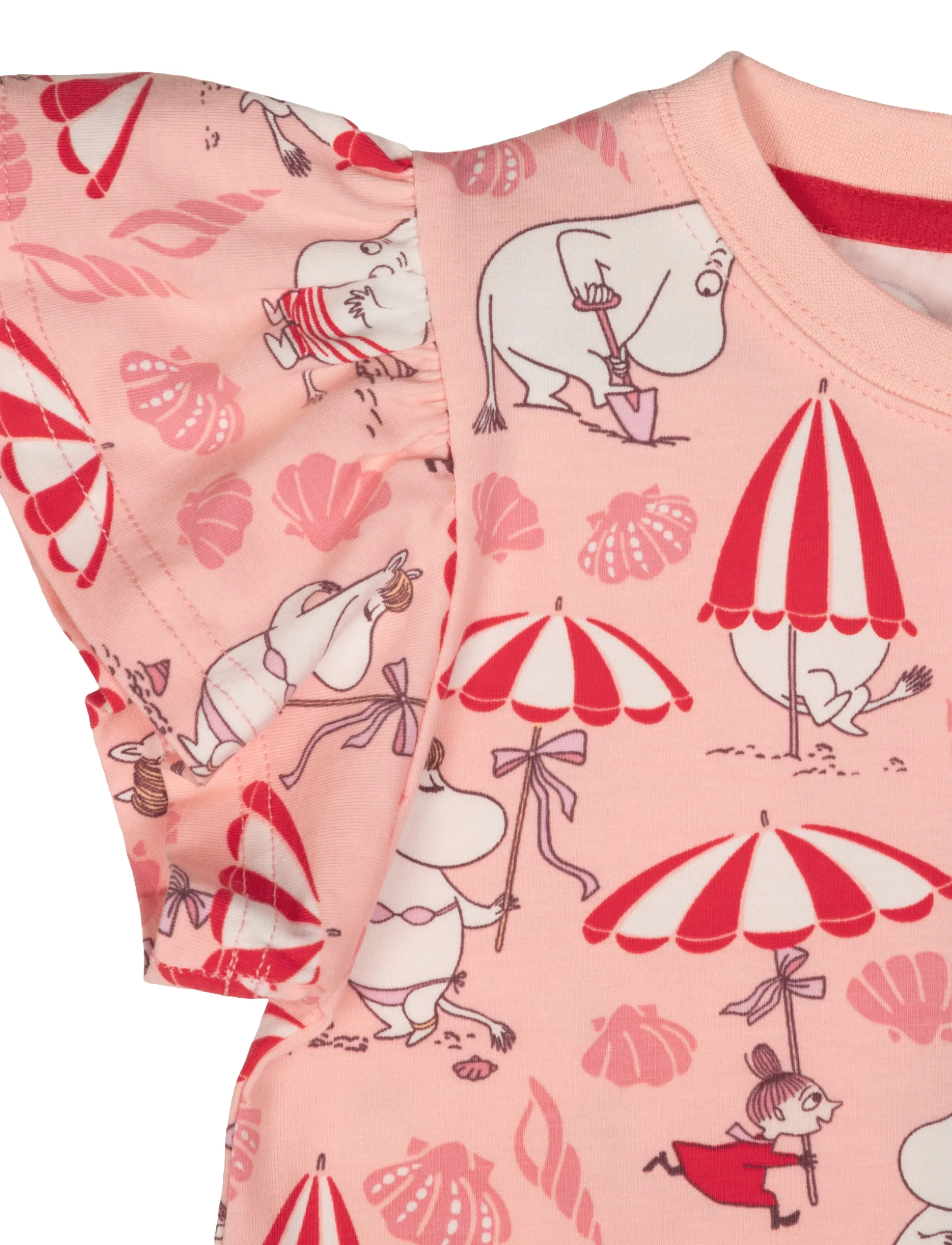 MUMIN - SNÄCKSTRAND T-SHIRT - kortærmede t-shirts - pink - 2