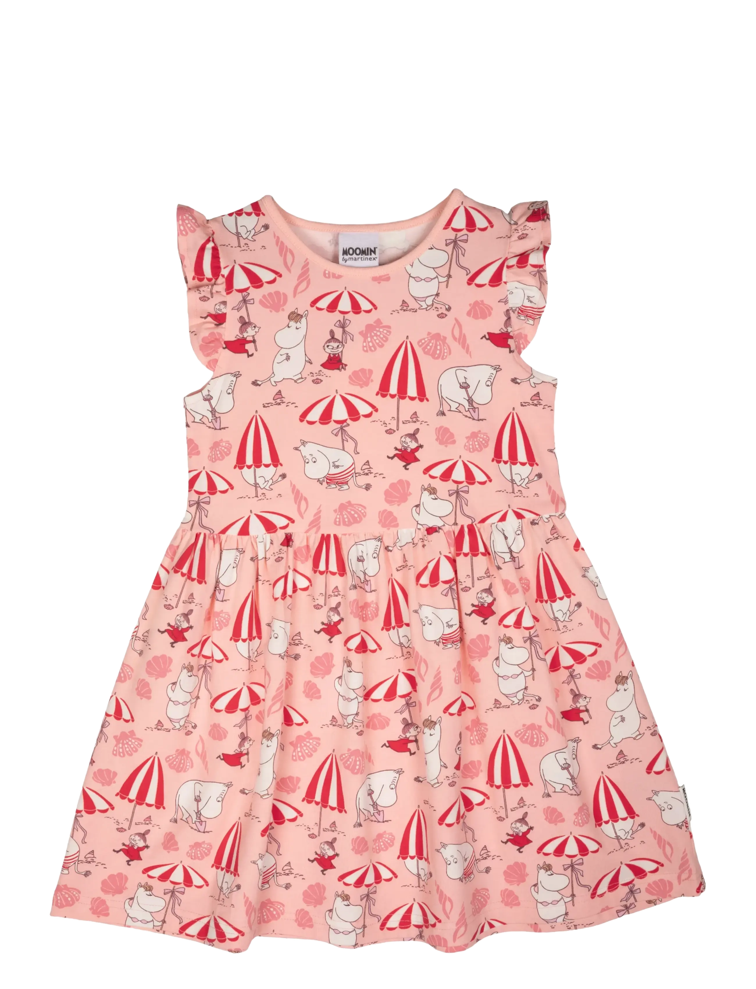 MARTINEX Snäckstrand Klänning Pink - 122 - Kinder