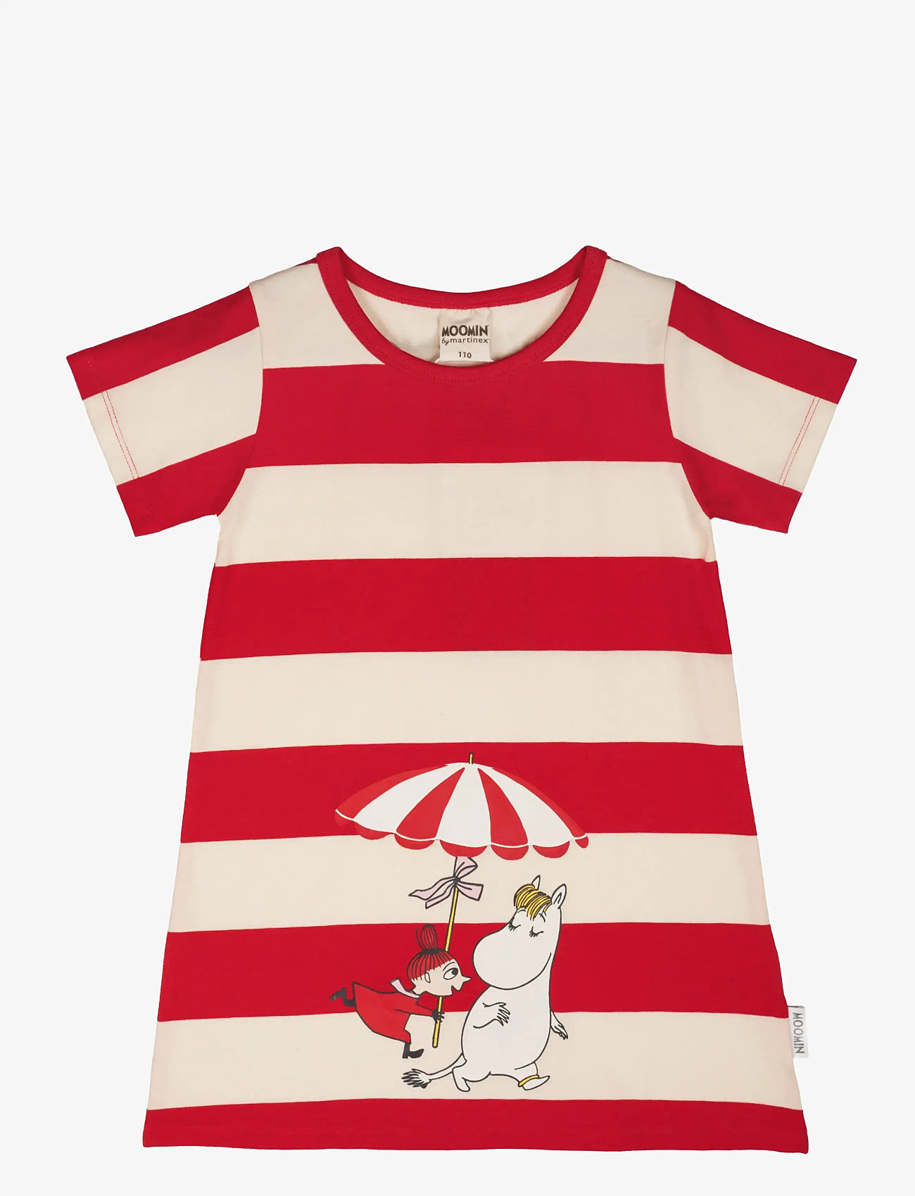 MUMIN - SNÄCKSTRAND TUNIKA - kortärmade babyklänningar - red - 1