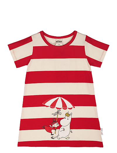 MOOMIN SNÄCKSTRAND TUNIKA - Baby dresses - RED / red