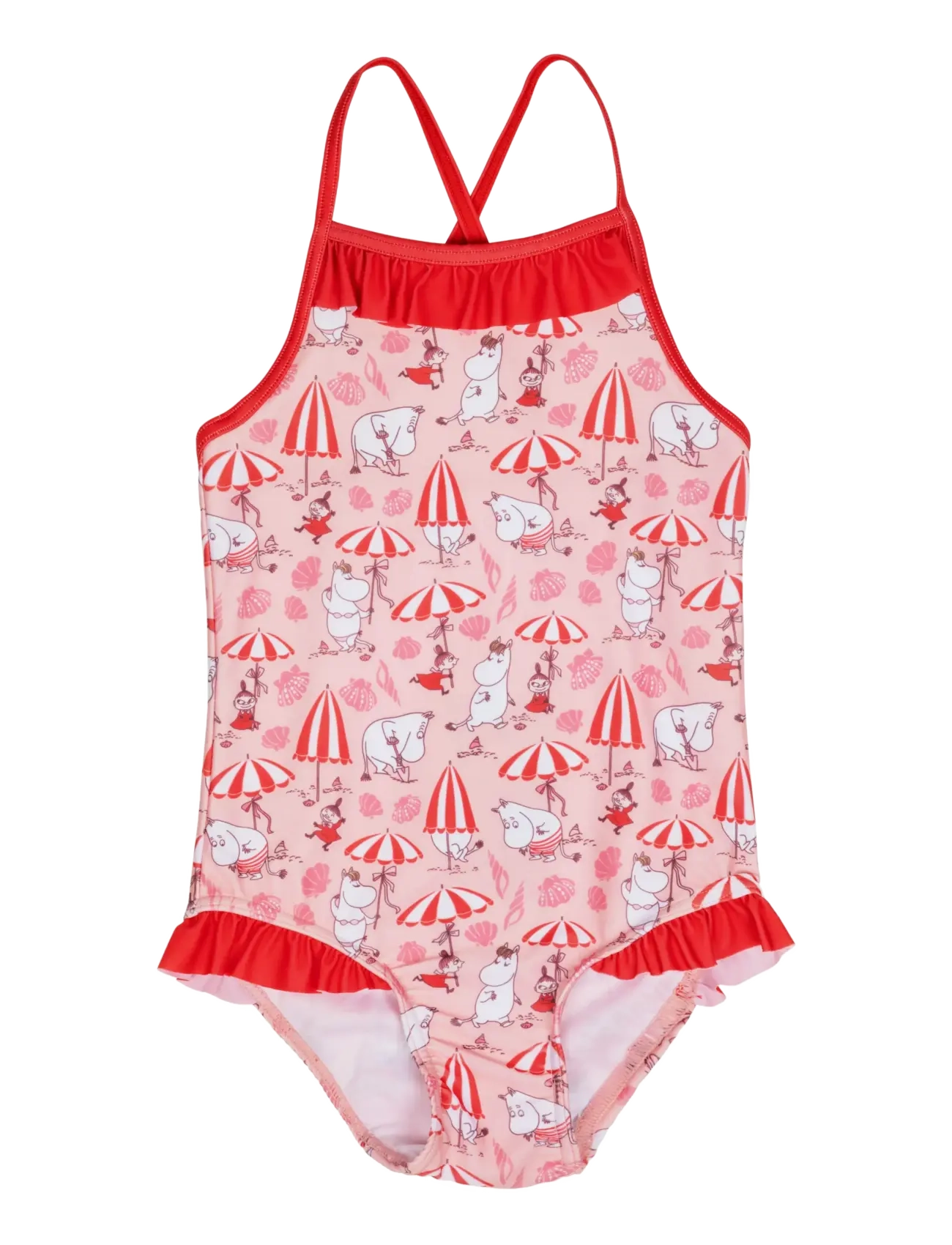 MARTINEX Snäckstrand Baddräkt Pink - 98/104 - Kinder