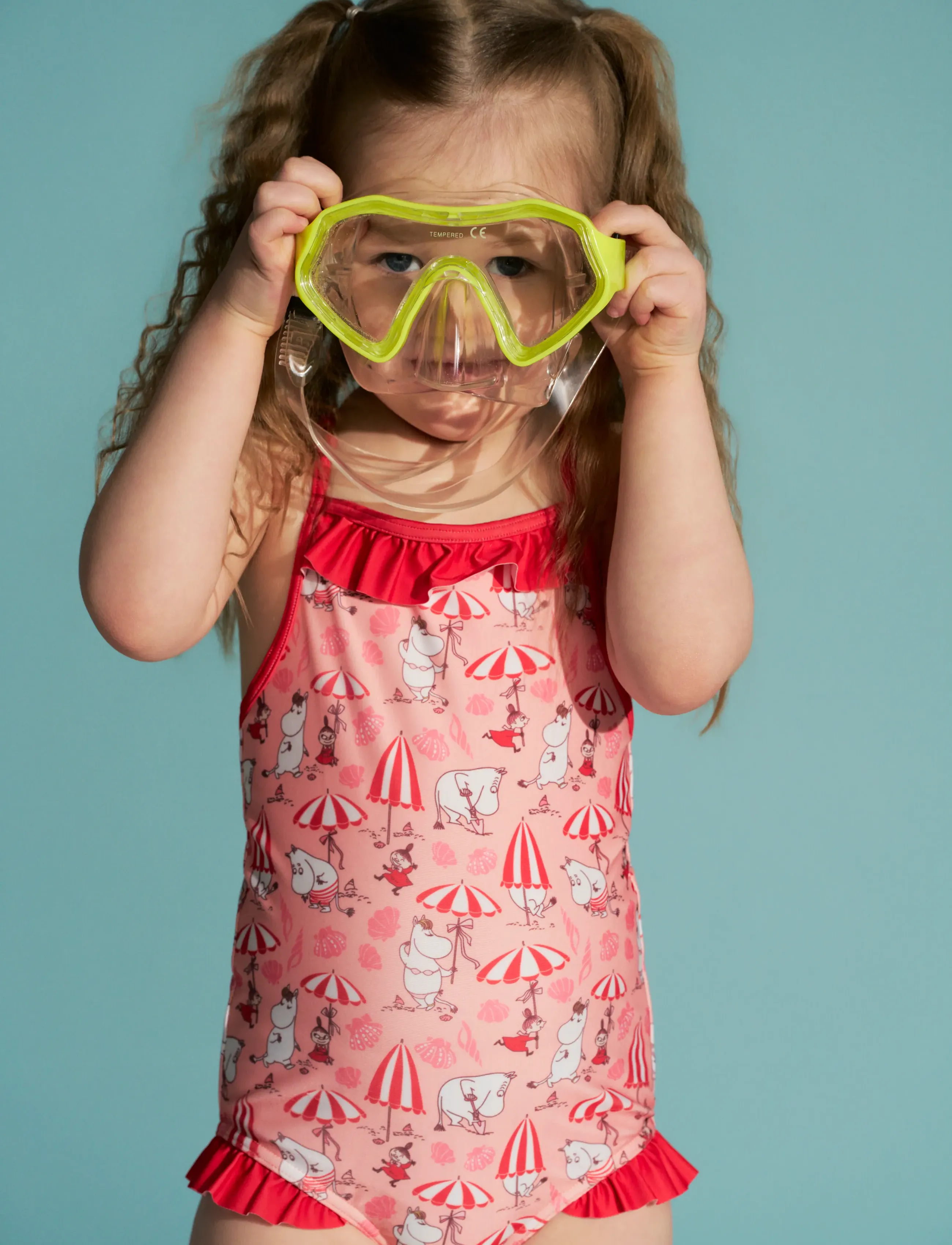 MOOMIN SNÄCKSTRAND BADDRÄKT - Swimwear - PINK / pink/rose