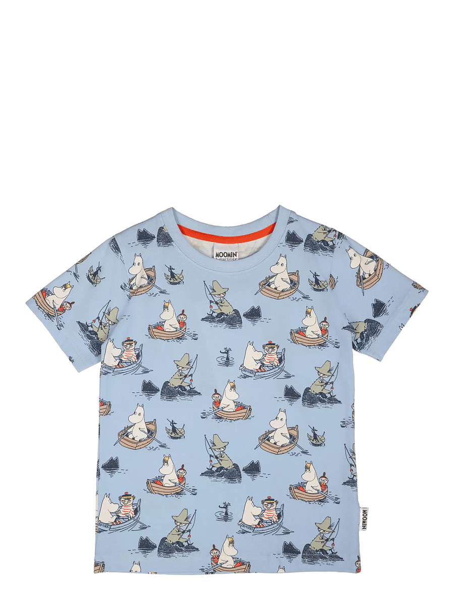 MUUMI - BÅTFOLK T-SHIRT - lyhythihaiset t-paidat - blue - 1