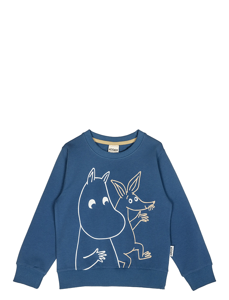 MOOMIN - HEJ SNIFF COLLTRÖJA - sweatshirts - blue - 1