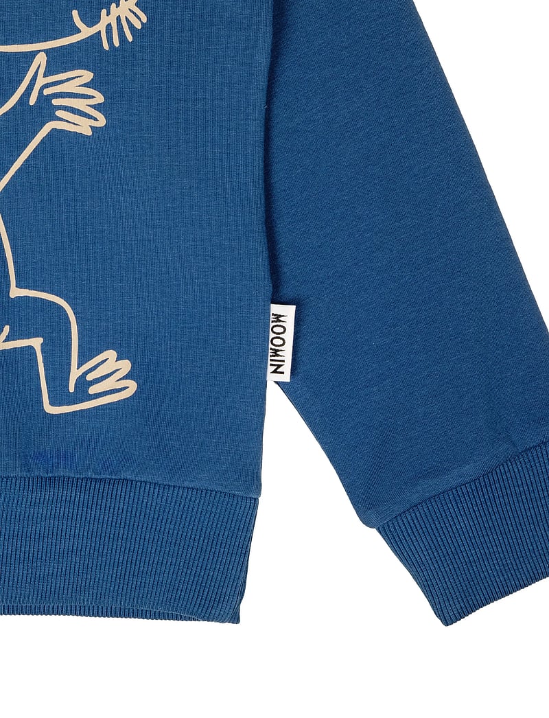 MOOMIN - HEJ SNIFF COLLTRÖJA - sweatshirts - blue - 2