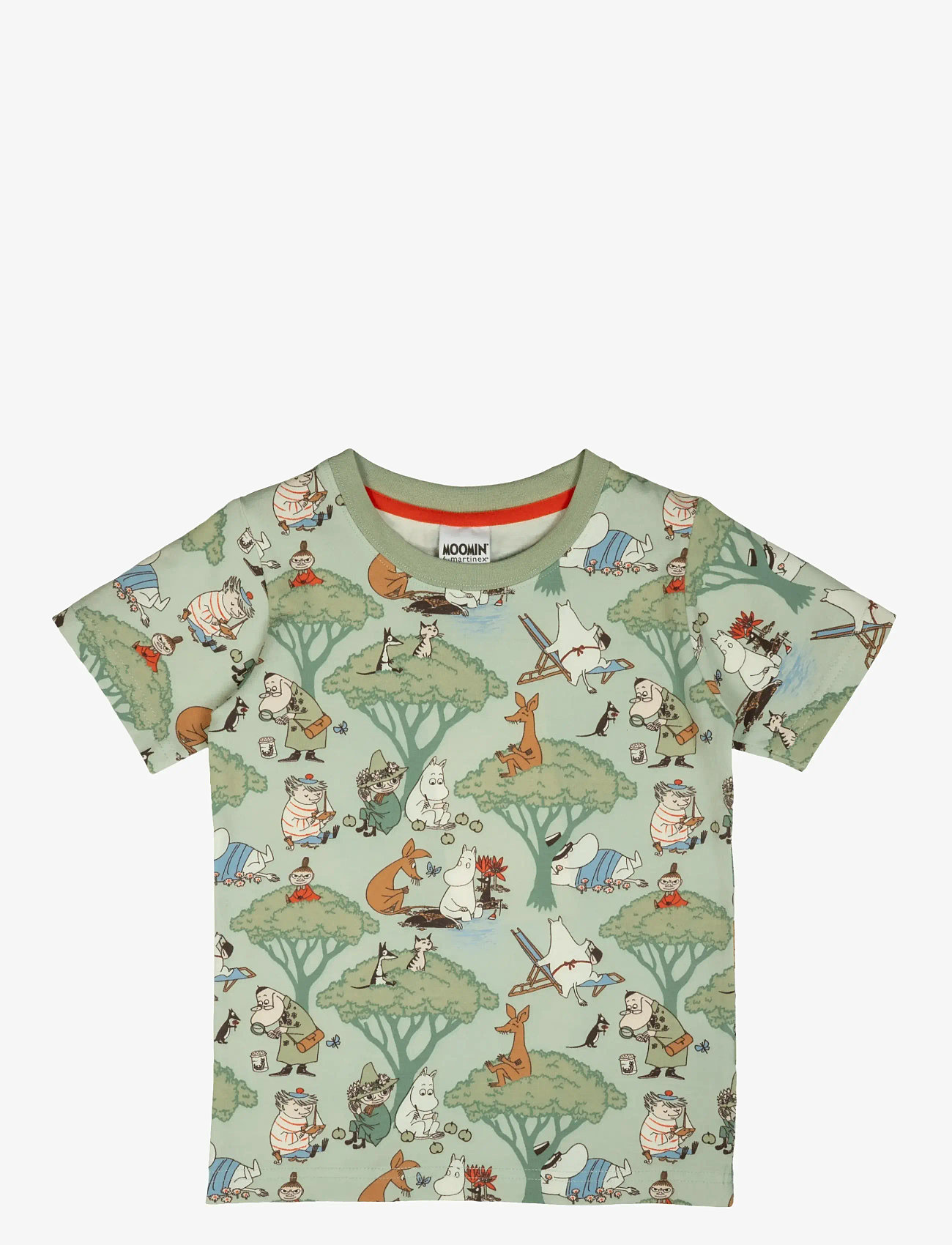 MOOMIN - LEDIGHET T-SHIRT - kurzärmelige - green - 1