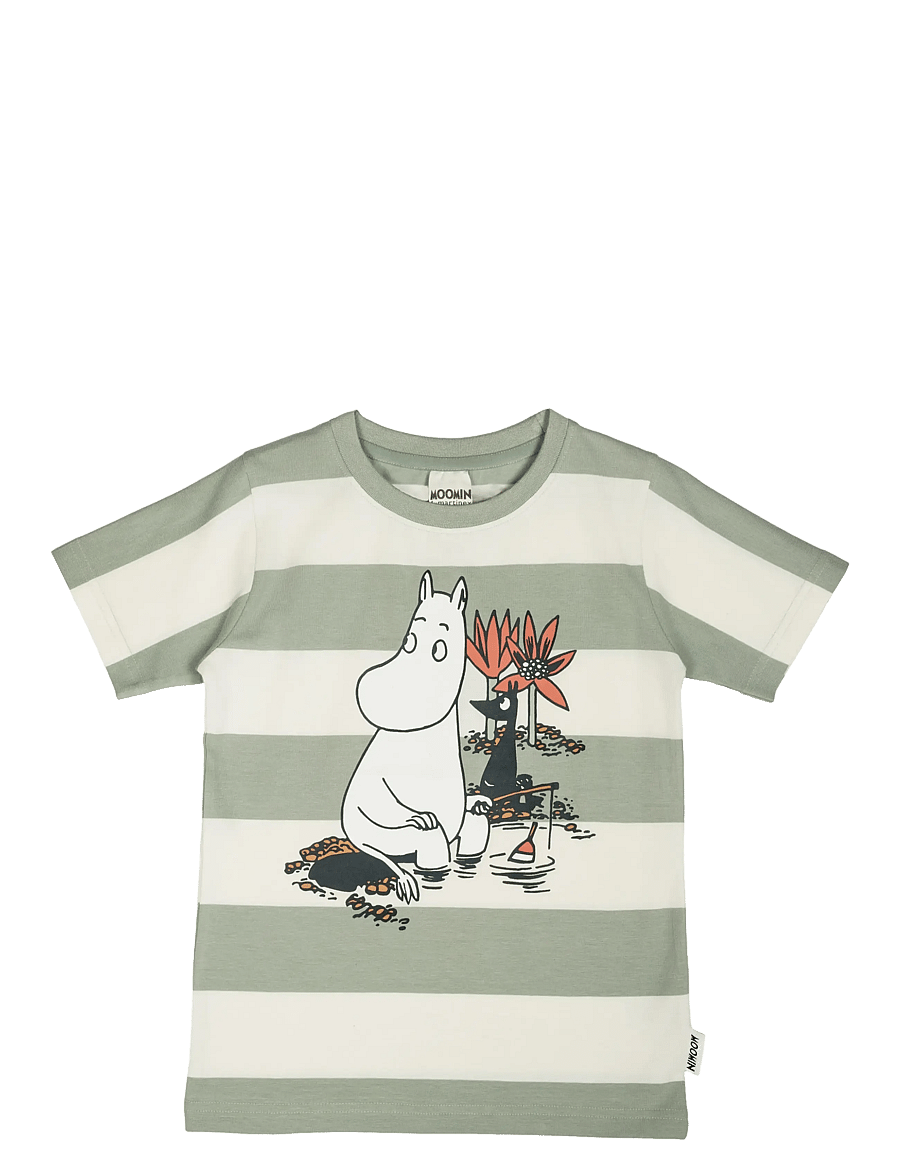 MOOMIN - LEDIGHET T-SHIRT - kurzärmelige - green - 1