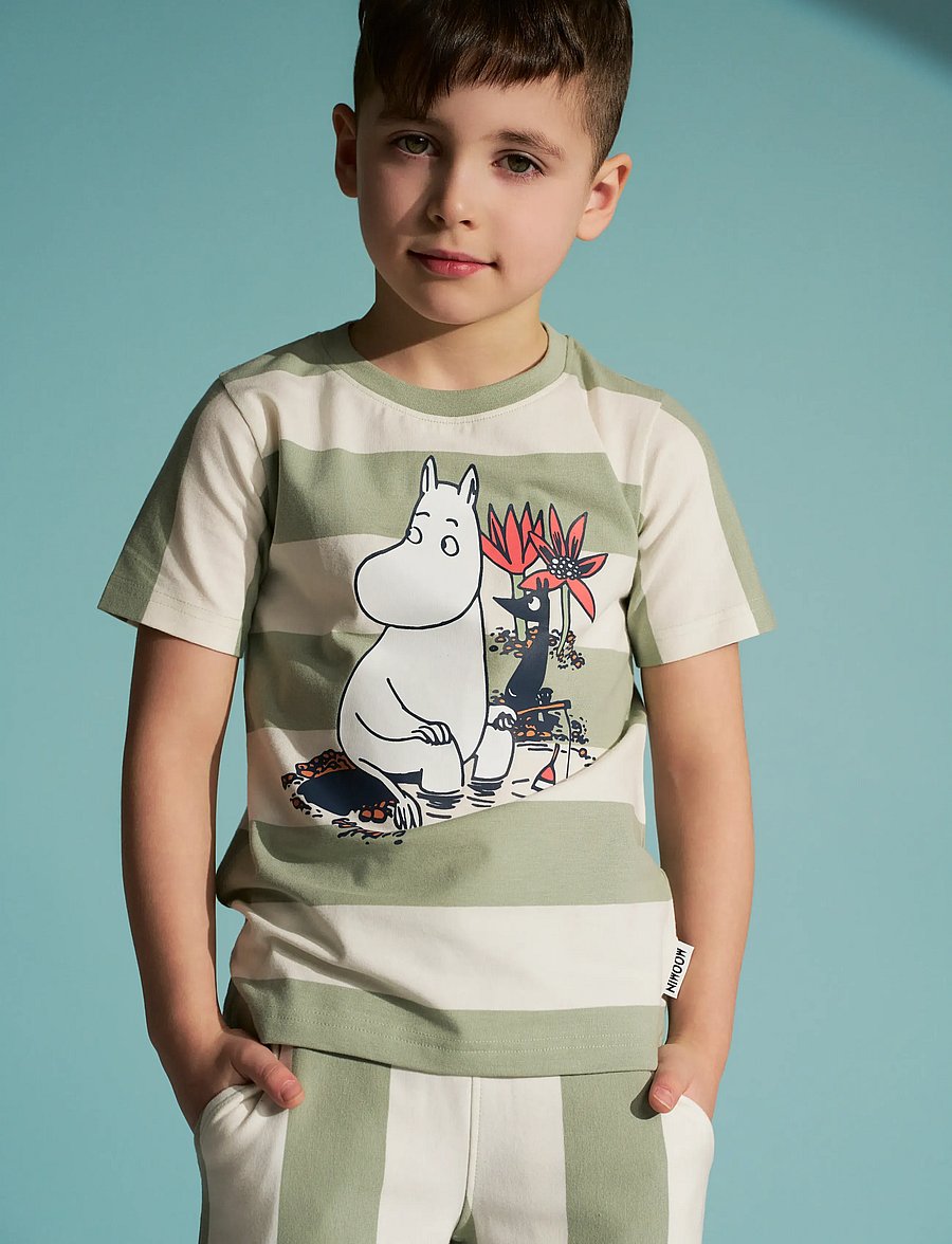 MOOMIN - LEDIGHET T-SHIRT - kurzärmelige - green - 0