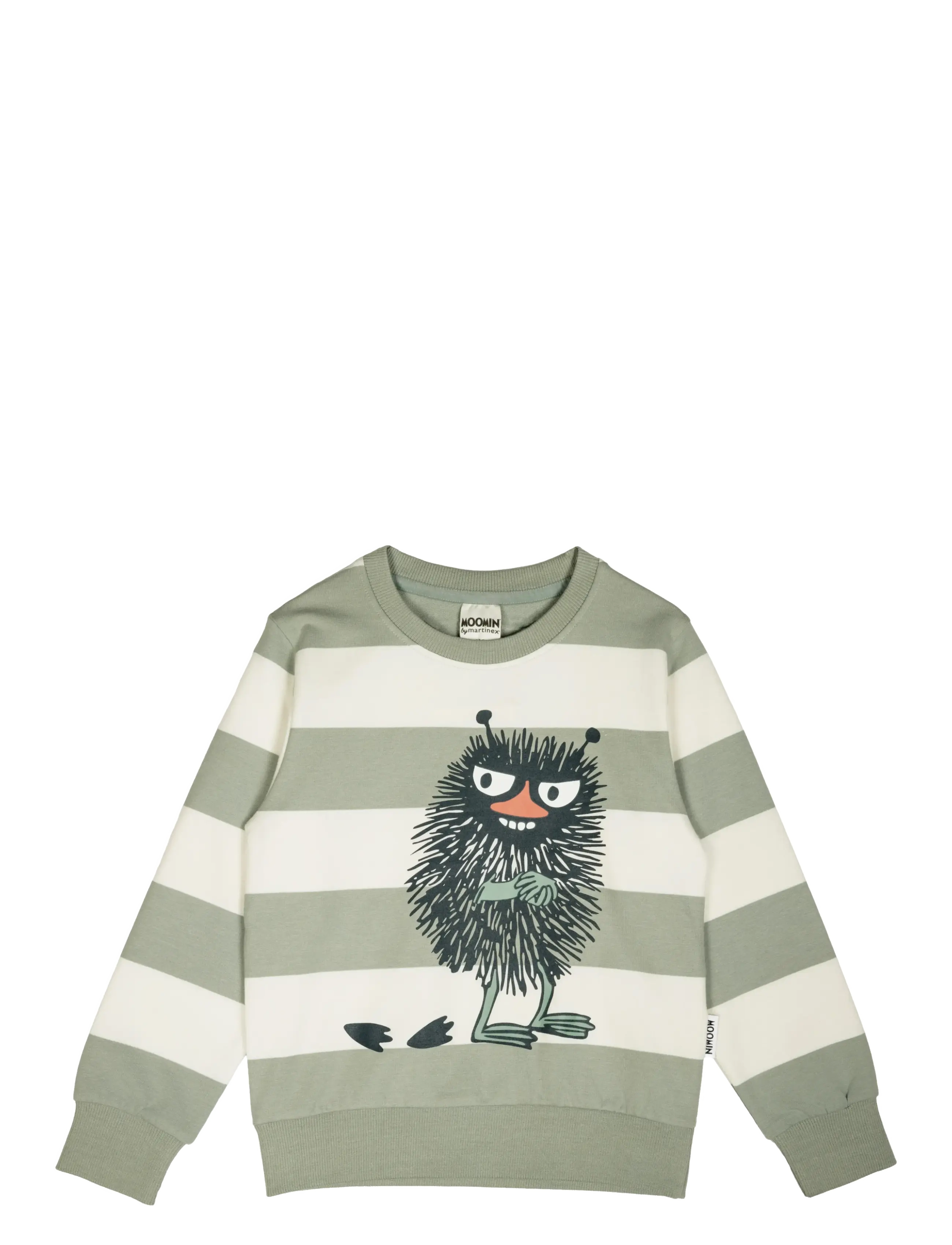 MOOMIN TASSAR COLLTRÖJA - Sweatshirts & Kapuzenpullover - GREEN / black