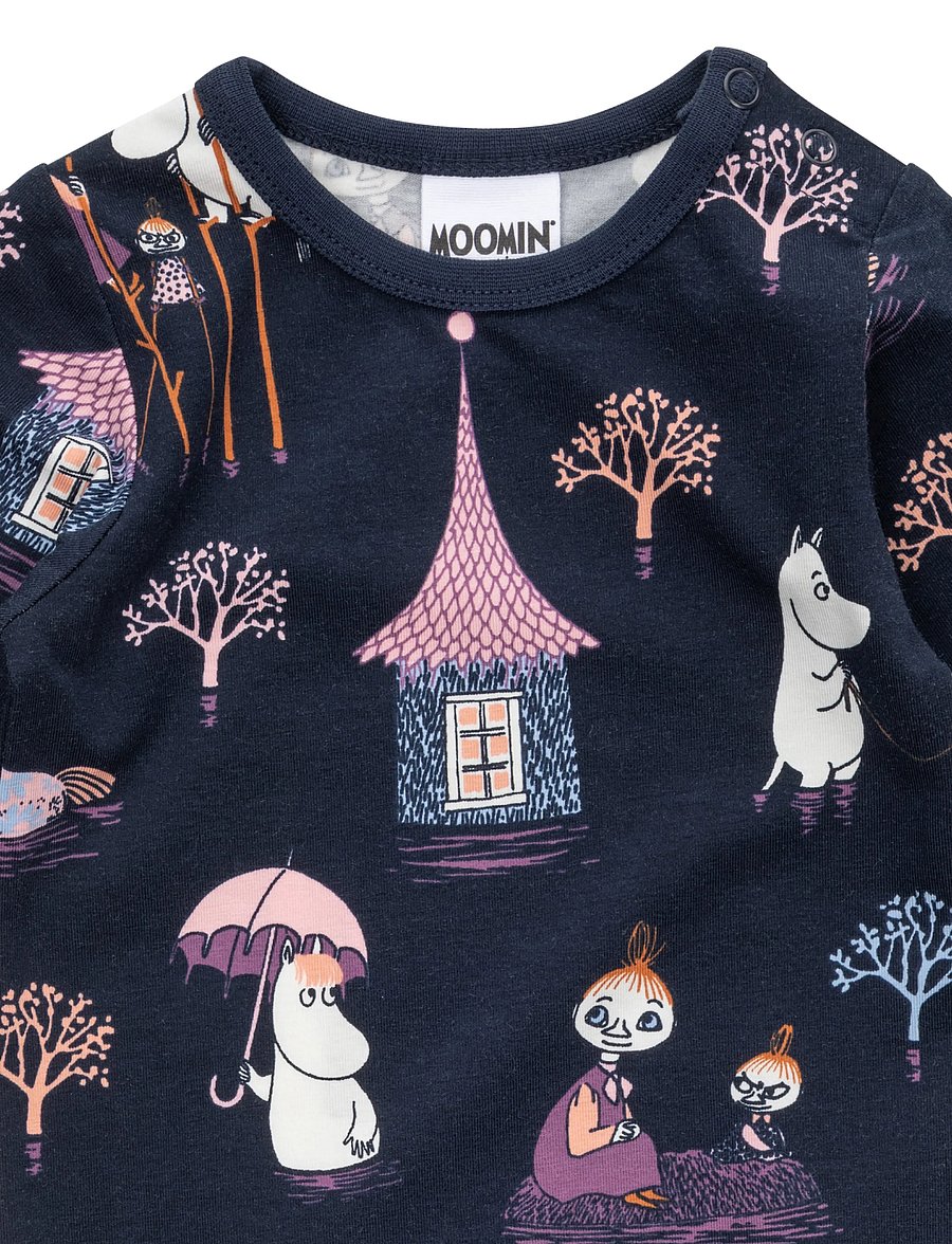MOOMIN - ÖVERSVÄMNING BODY - langärmelige bodys - dark blue - 1