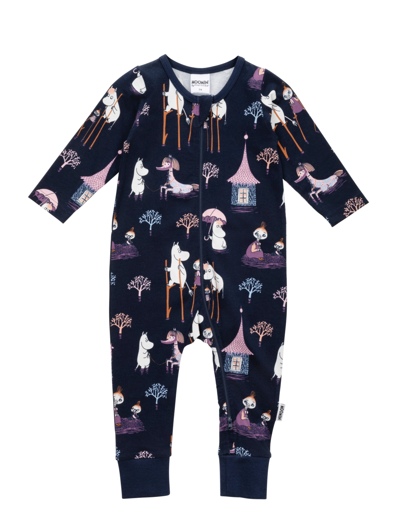 MUMIN ÖVERSVÄMNING PYJAMAS - Sovplagg - DARK BLUE / navy