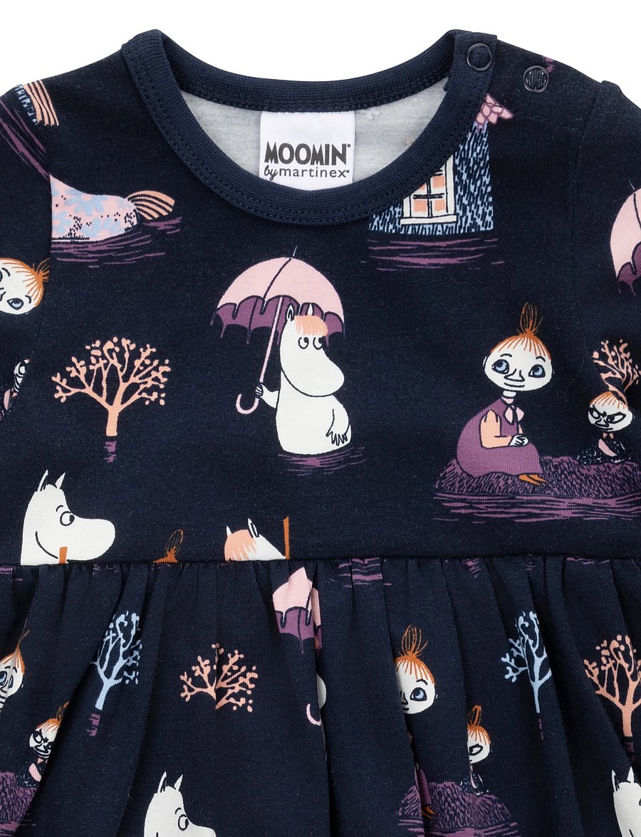 MOOMIN - ÖVERSVÄMNING BODYKLÄNNING - langärmelige babykleider - dark blue - 2
