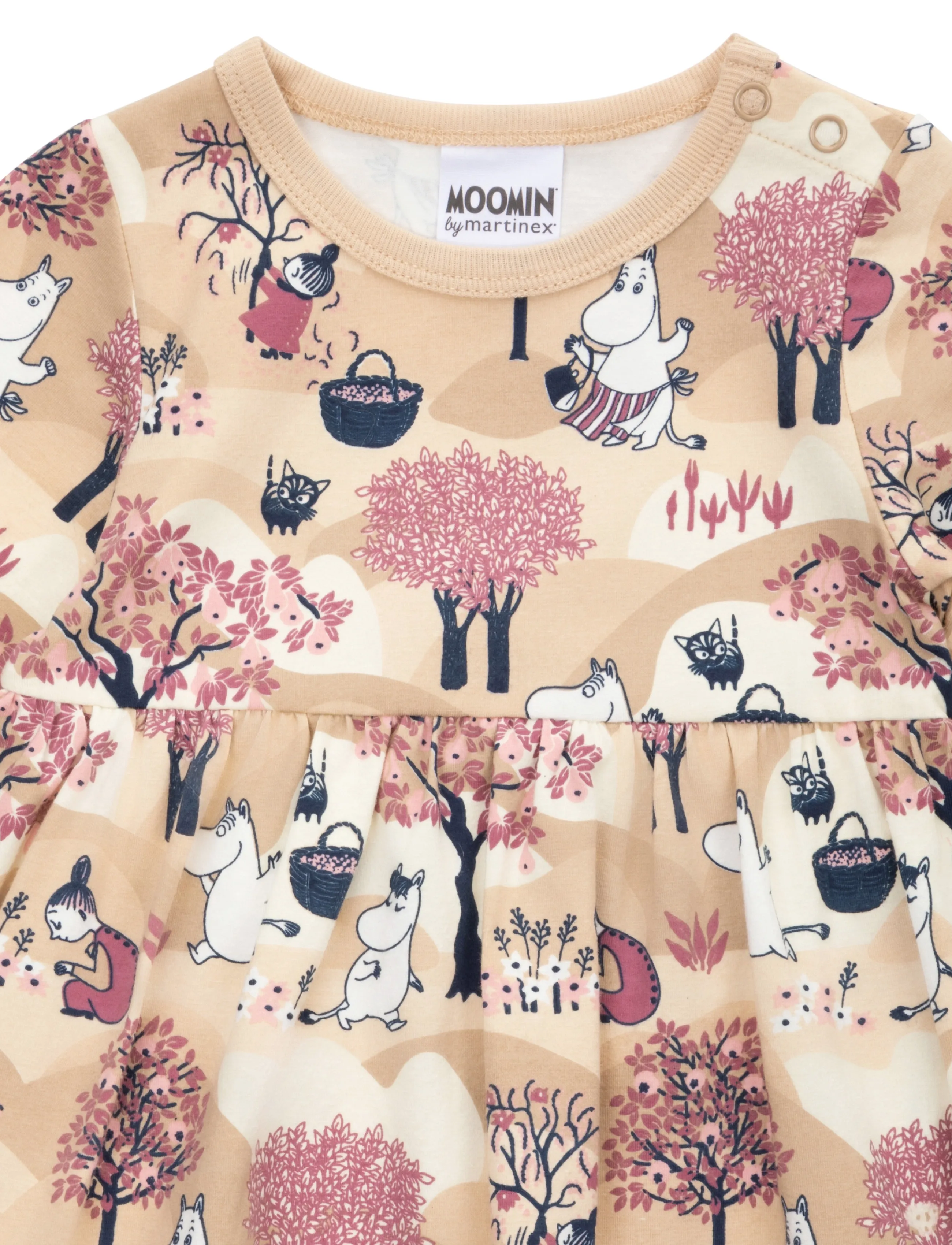 MUMIN - FRUKTSKÖRD BODYKLÄNNING - beige - 2