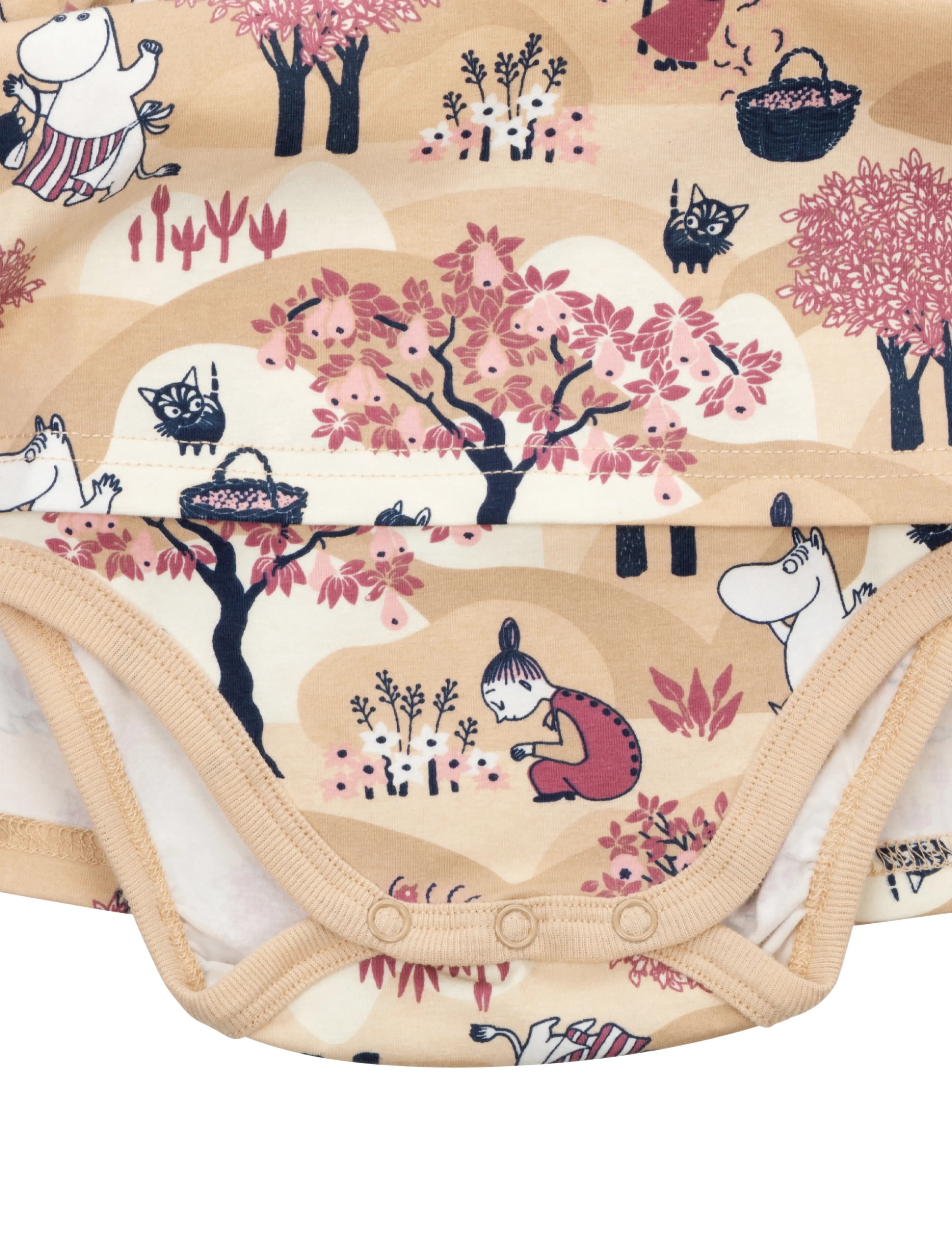 MUMIN - FRUKTSKÖRD BODYKLÄNNING - beige - 3