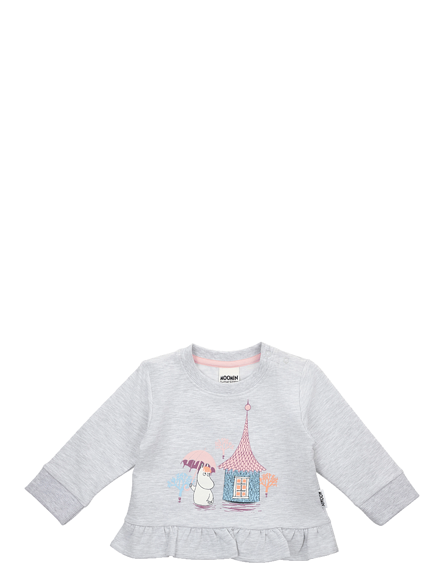 MOOMIN - ÖVERSVÄMNING COLLEGETRÖJA - sweatshirts - light grey - 1