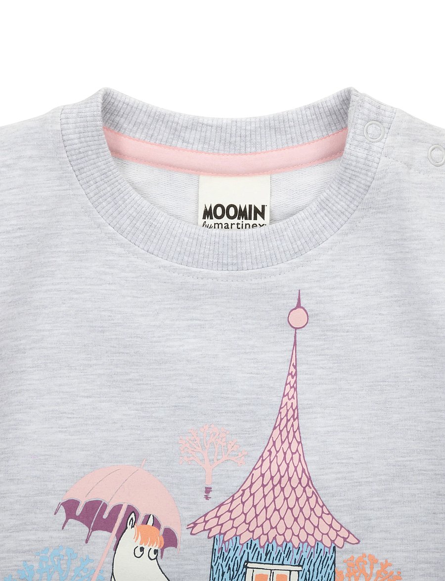 MOOMIN - ÖVERSVÄMNING COLLEGETRÖJA - sweatshirts - light grey - 2