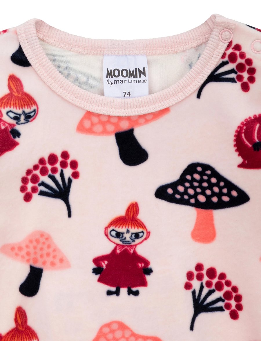MOOMIN - SVAMPUTFLYKT VELOURBODY - langärmelige bodys - pink - 1
