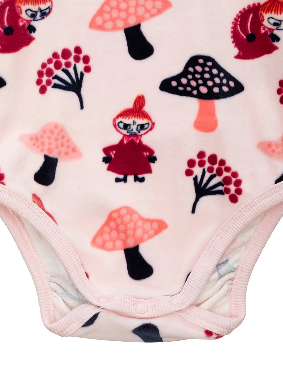 MOOMIN - SVAMPUTFLYKT VELOURBODY - langärmelige bodys - pink - 2