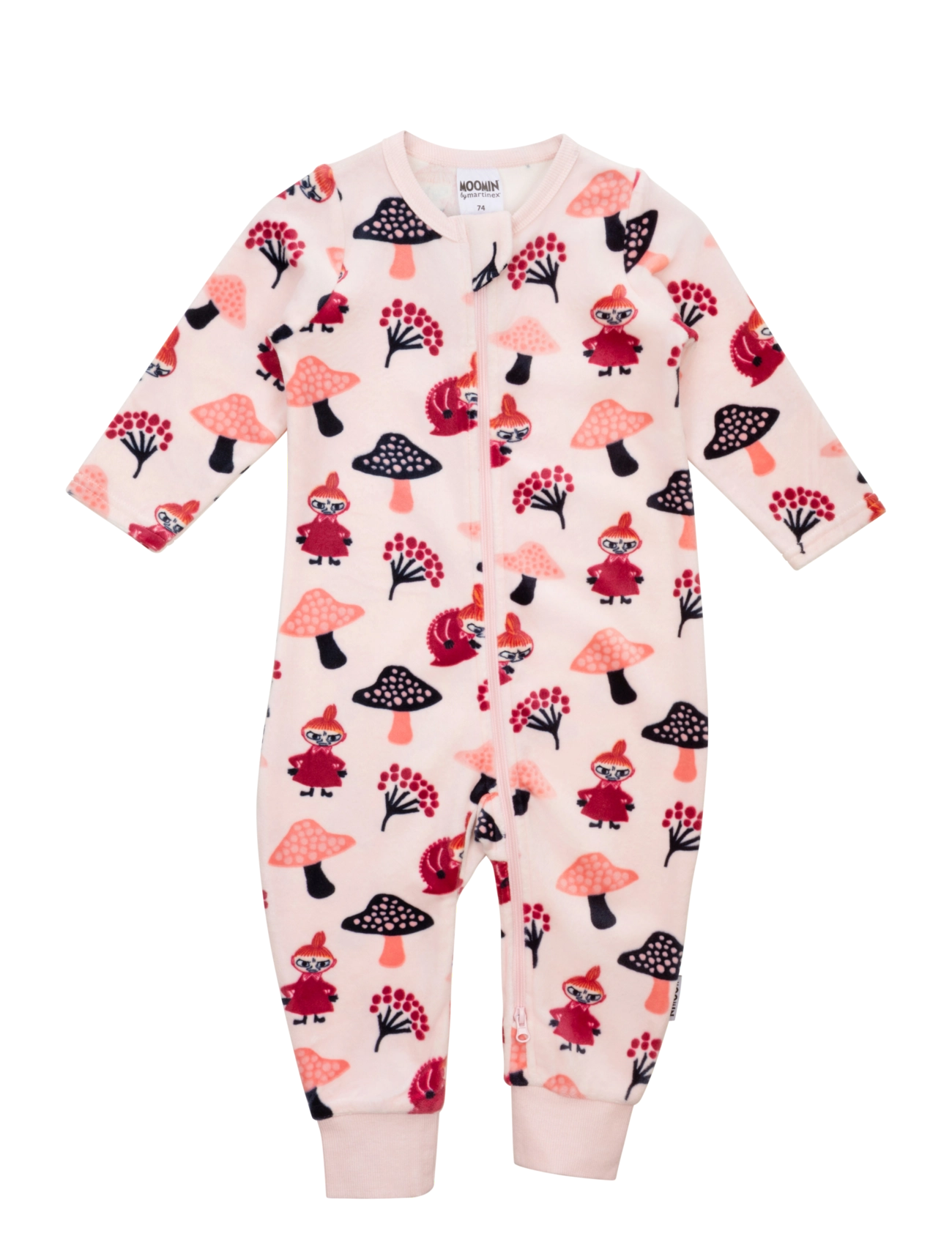MUMIN SVAMPUTFLYKT VELOURPYJAMAS - Sovplagg - PINK / pink/rose