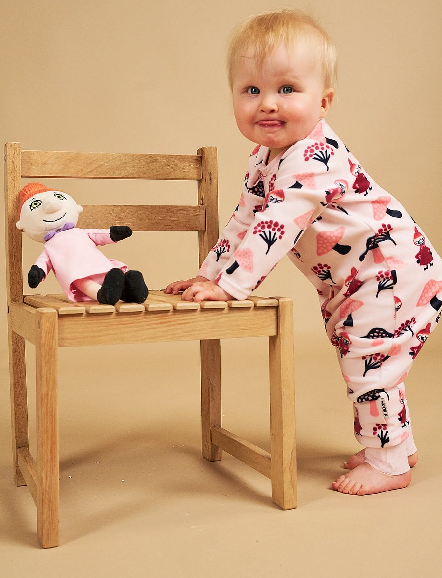 MOOMIN - SVAMPUTFLYKT VELOURPYJAMAS - einkaufen nach alter von - pink - 0