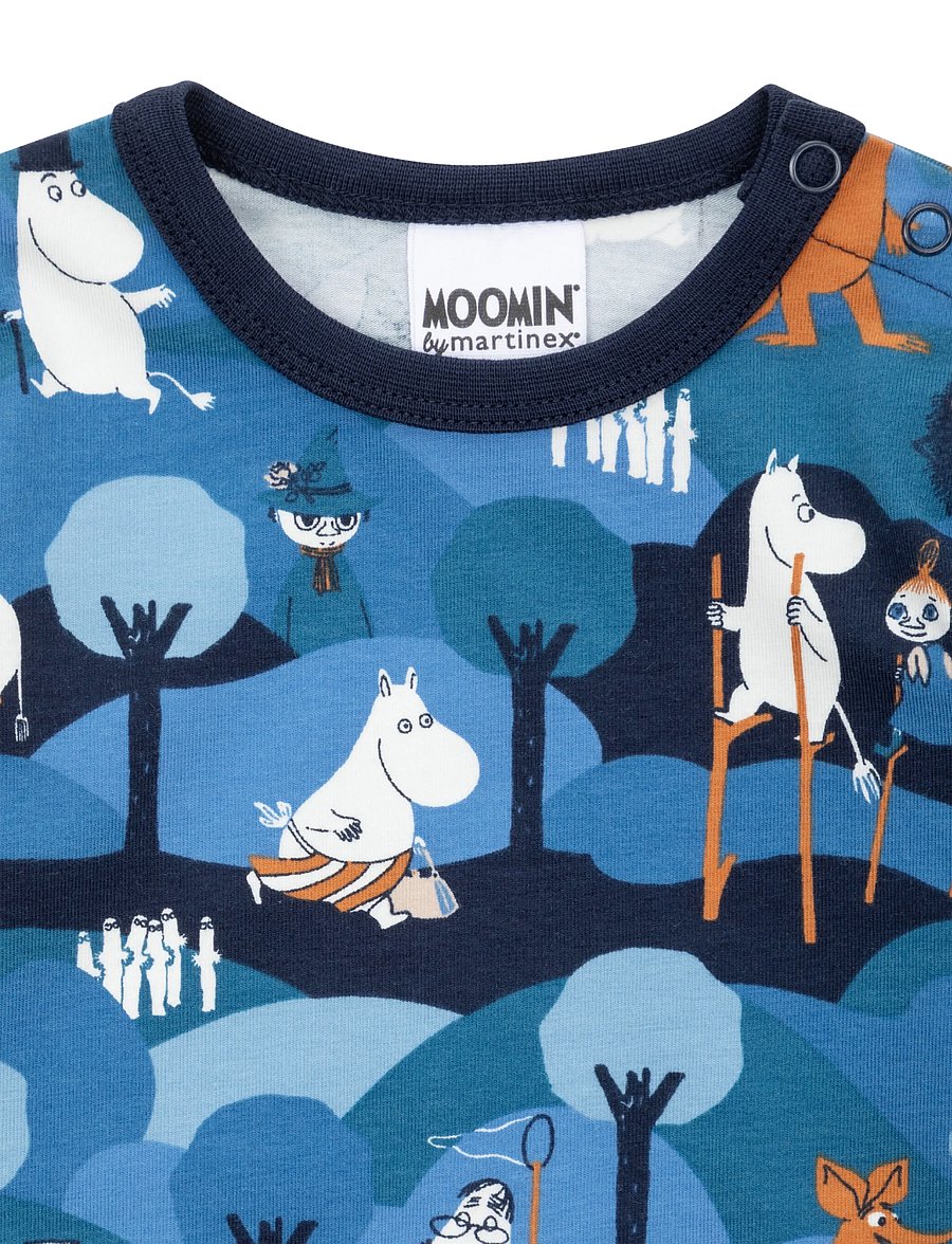 MOOMIN - ÄVENTYR BODY - langärmelige bodys - blue - 1