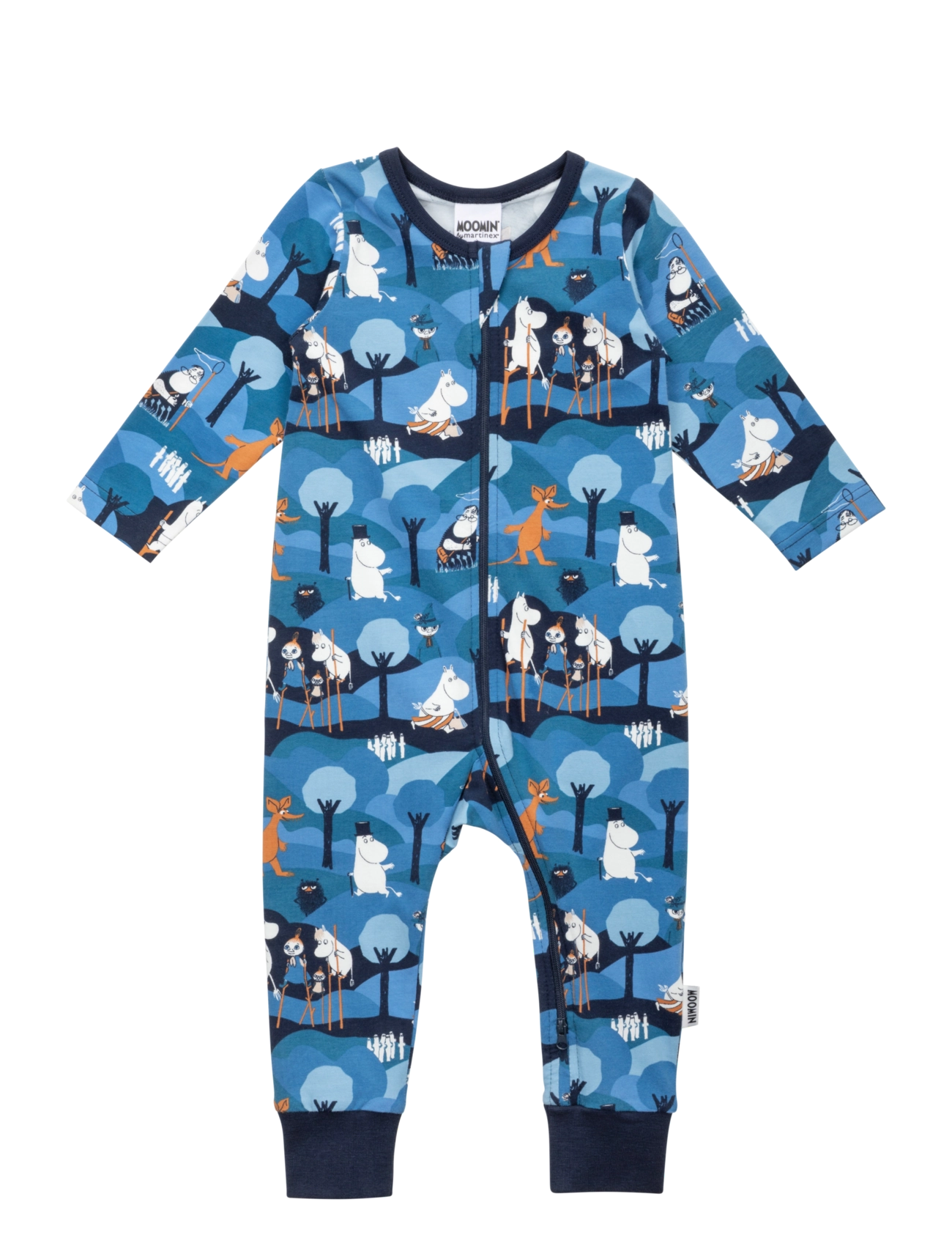 MUMIN Äventyr Pyjamas, 86, Blue, Pyjamas > Pyjamas Onesie, Børn