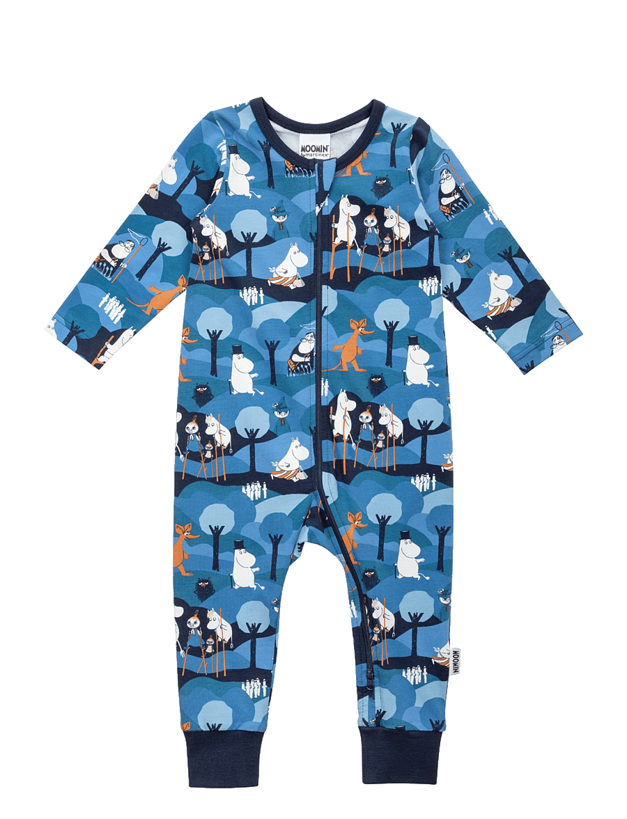 MOOMIN - ÄVENTYR PYJAMAS - einkaufen nach alter von - blue - 0