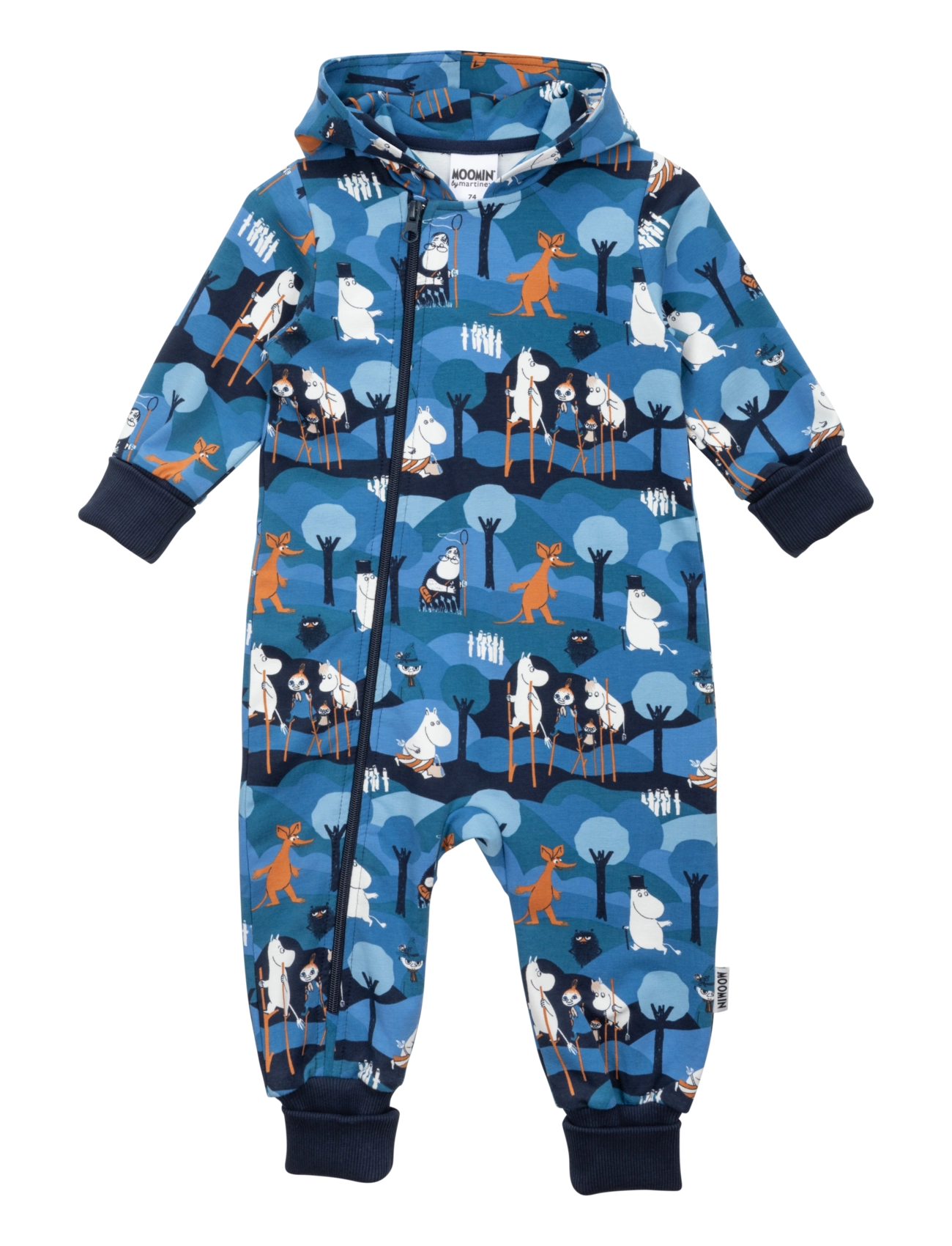 Muumitrollid ÄVENTYR OVERALL - Imik  44-92 - BLUE / blue