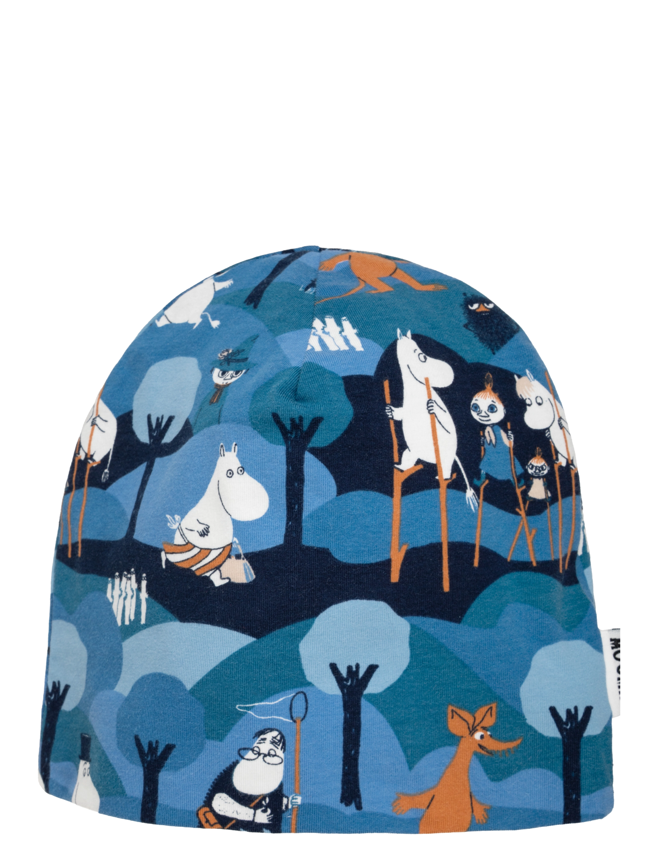 MUMIN Äventyr Mössa, 42/44, Hats, Blau - Beanie, Kinder