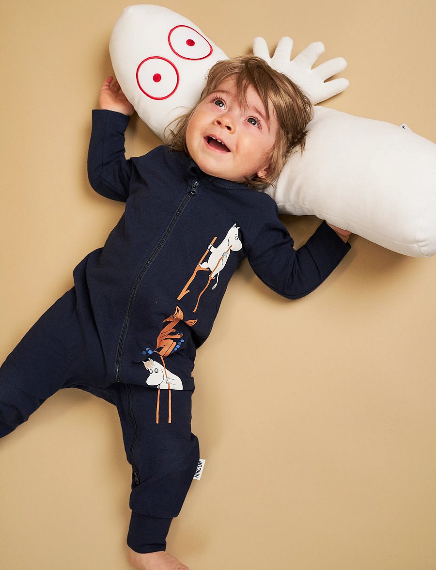 MOOMIN - ÄVENTYR PYJAMAS - einkaufen nach alter von - dark blue - 0