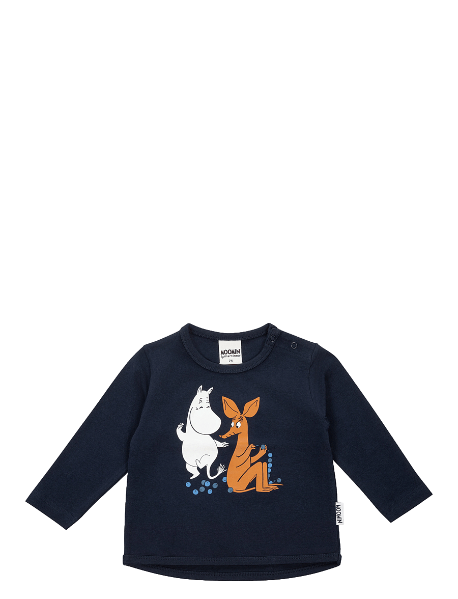 MUMINKI - ÄVENTYR TRÖJA - topy i koszulki - dark blue - 1