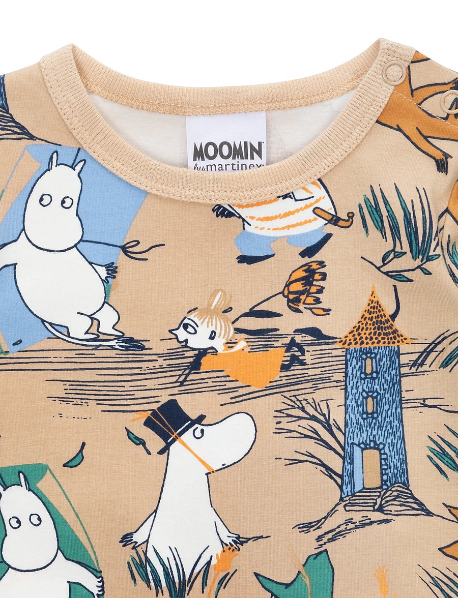 MOOMIN - STORM BODY - langärmelige bodys - beige - 1