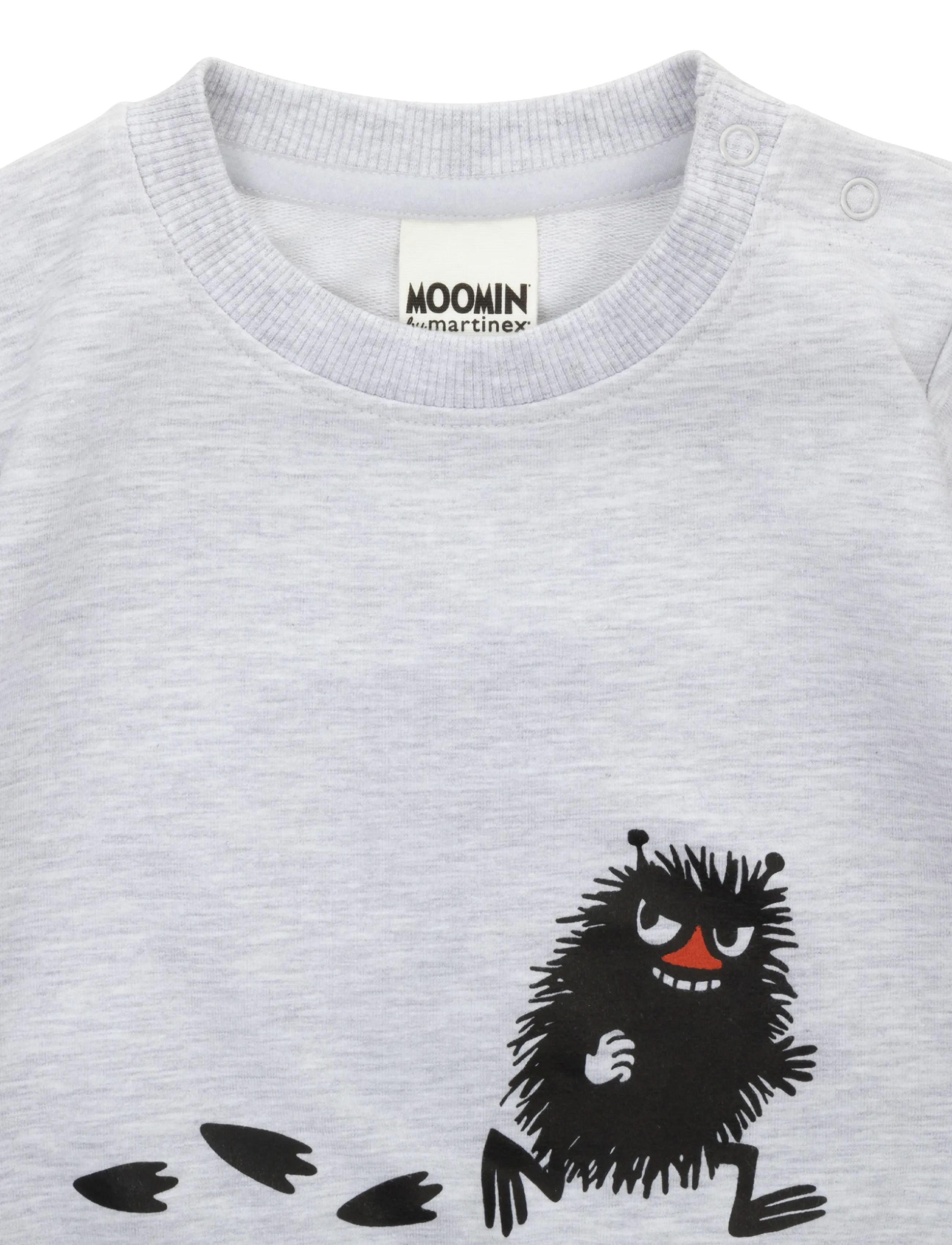 MUMIN - PIGG COLLEGETRÖJA - light grey - 2