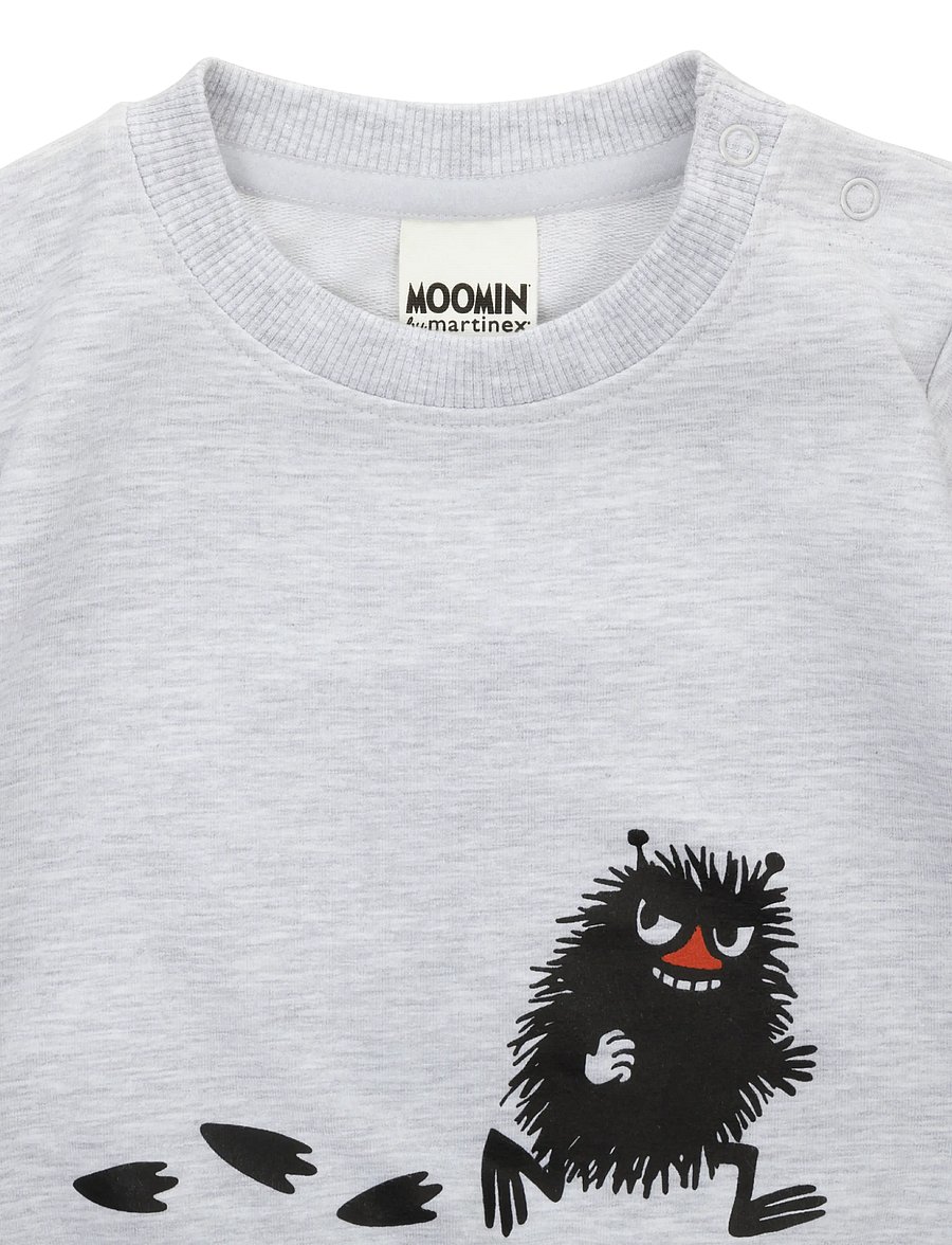 MOOMIN - PIGG COLLEGETRÖJA - sweatshirts - light grey - 2