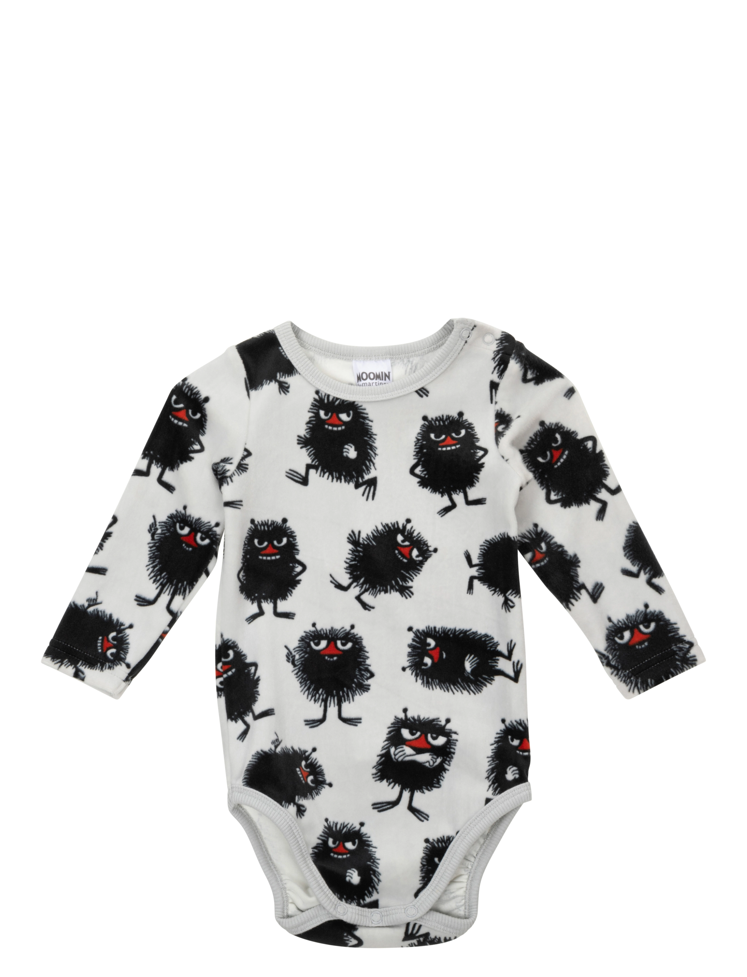 MUMIN PIGG VELOURBODY - Shoppa efter storlek - LIGHT GREY / grey