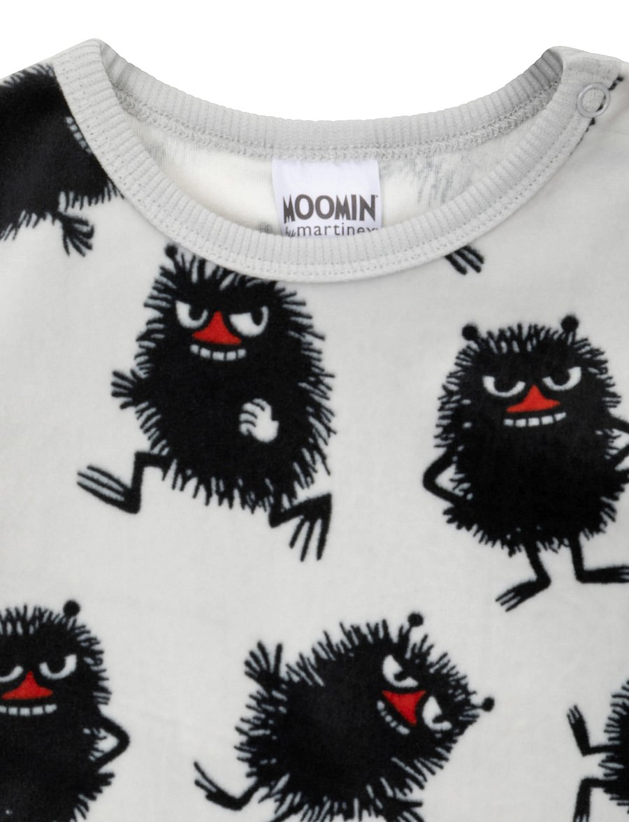 MOOMIN - PIGG VELOURBODY - langärmelige bodys - light grey - 1
