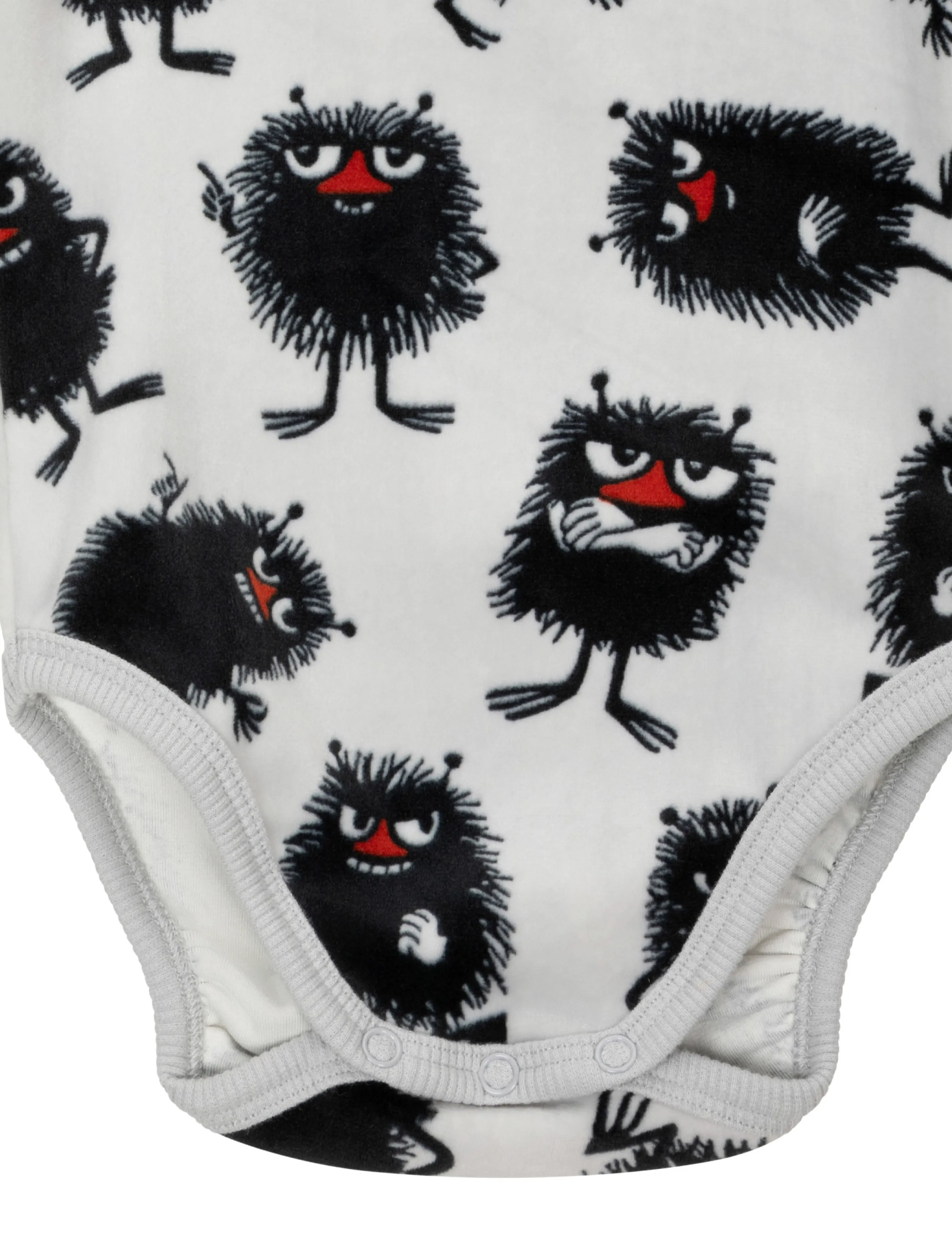 MUMIN - PIGG VELOURBODY - light grey - 2