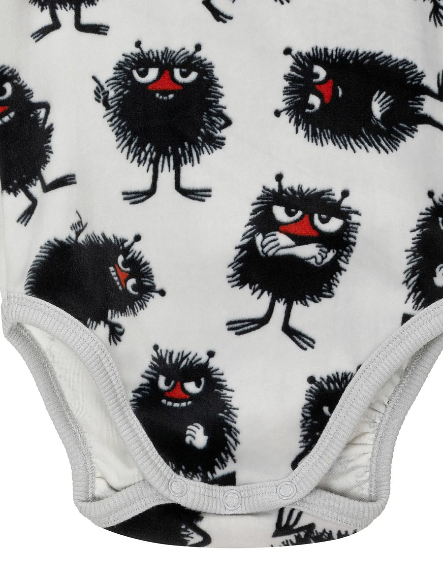 MOOMIN - PIGG VELOURBODY - langärmelige bodys - light grey - 2