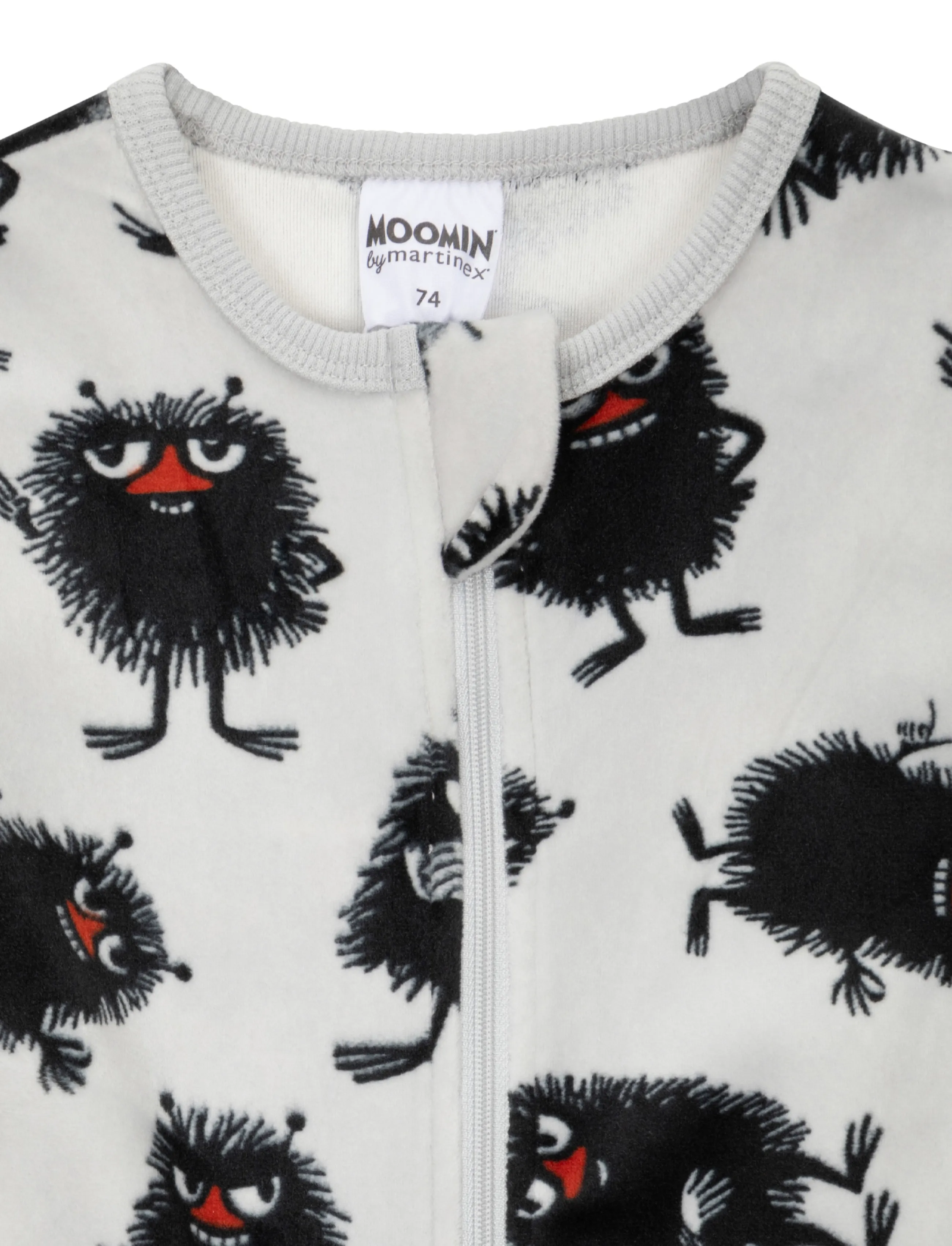 MUMIN - PIGG VELOURPYJAMAS - light grey - 2