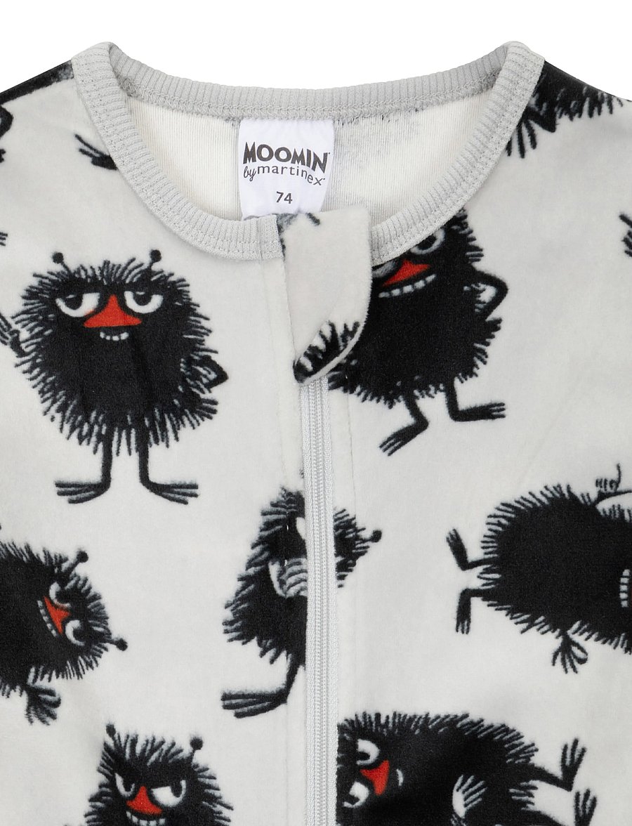 MOOMIN - PIGG VELOURPYJAMAS - einkaufen nach alter von - light grey - 2