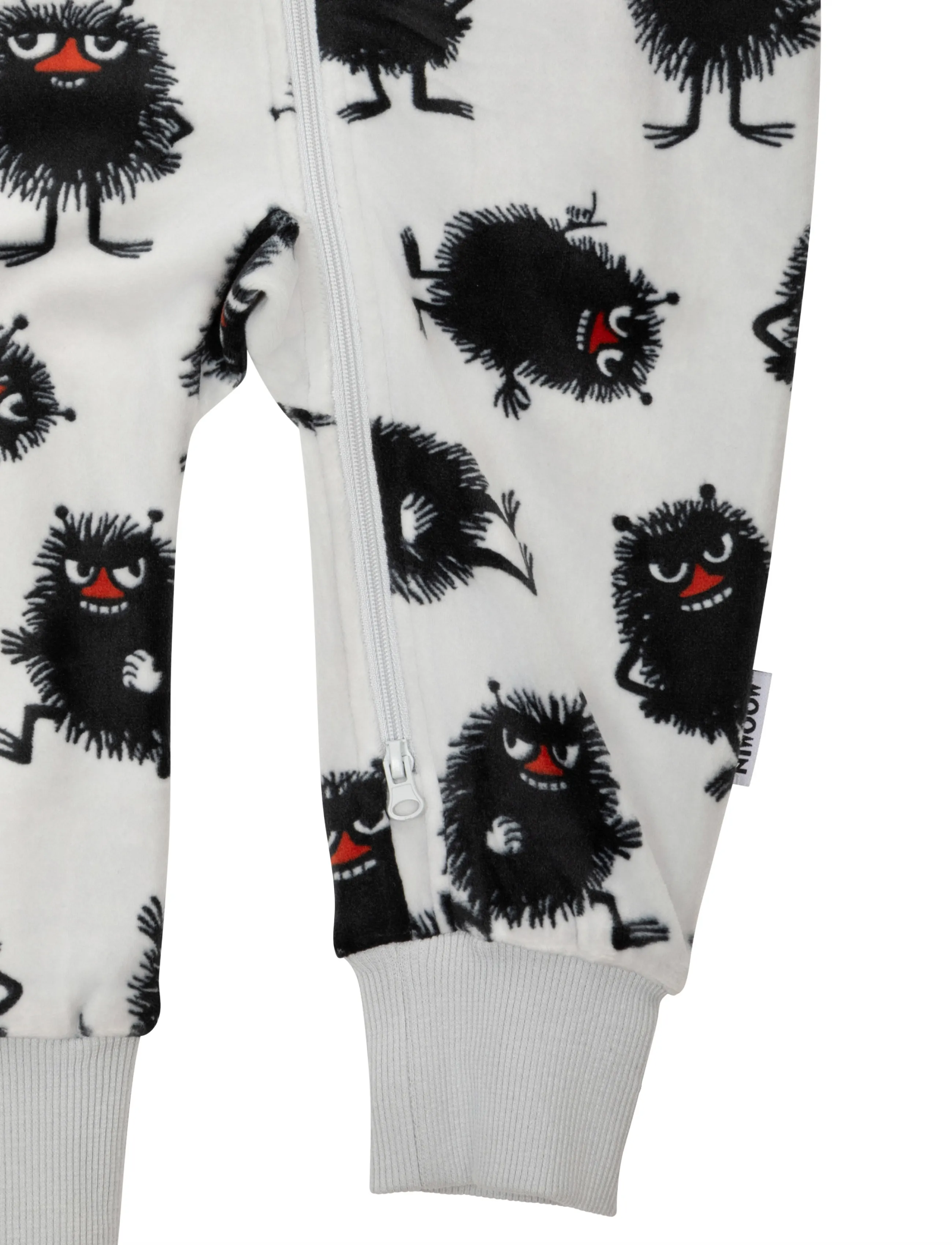 MUMIN - PIGG VELOURPYJAMAS - light grey - 3